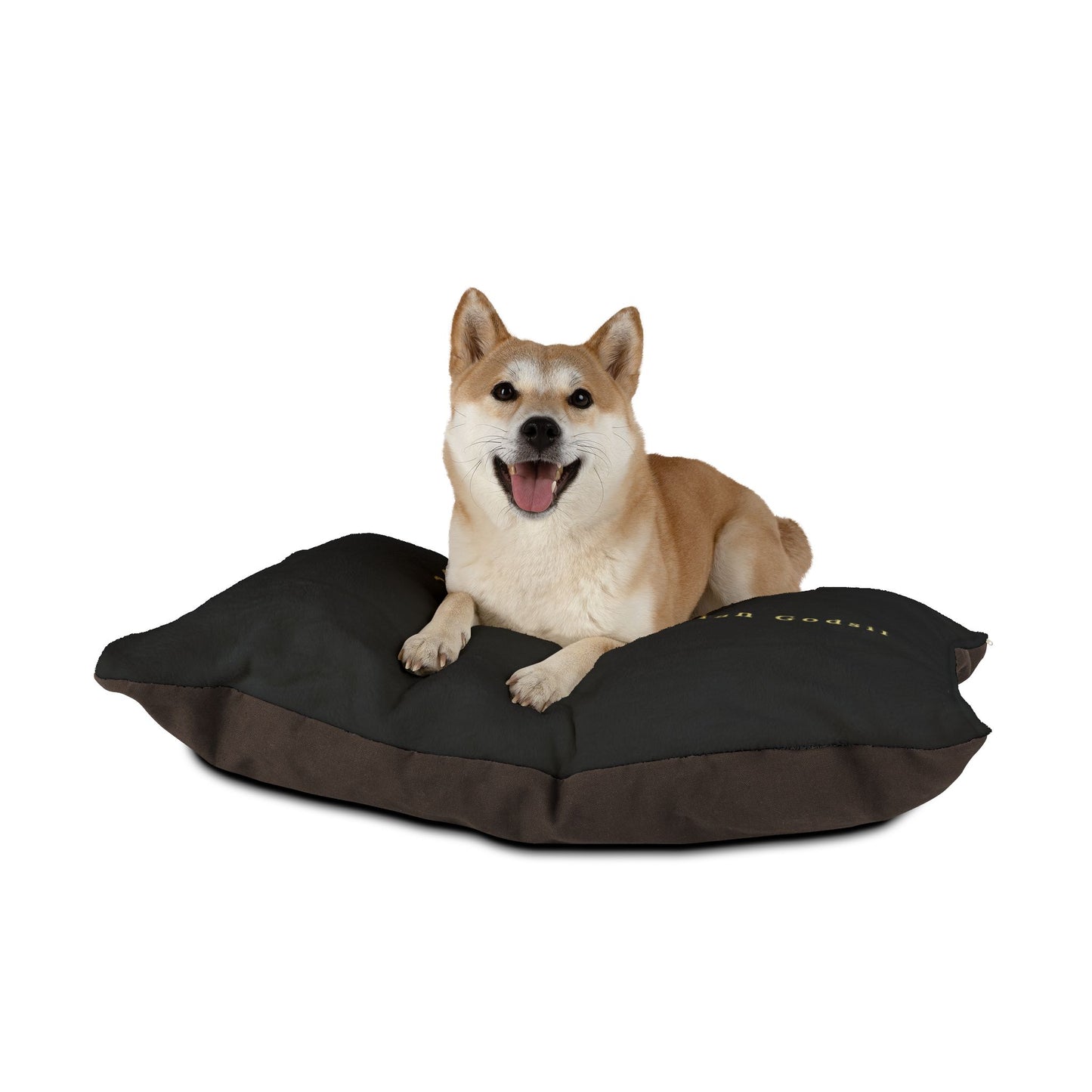 Personalized Pet Bed - "George the Dog" Plush Bed - inspired by Jillian Godsil's RUNNING OUT OF ROAD