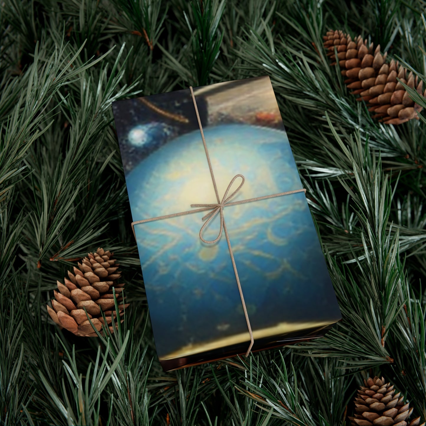 A Christmas Library - Gift Wrap Papers