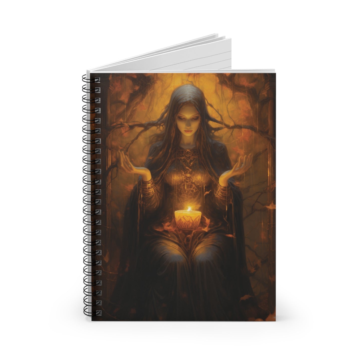 Spiral Notebook - The Goddess Spiral Notebook - Ruled Line
