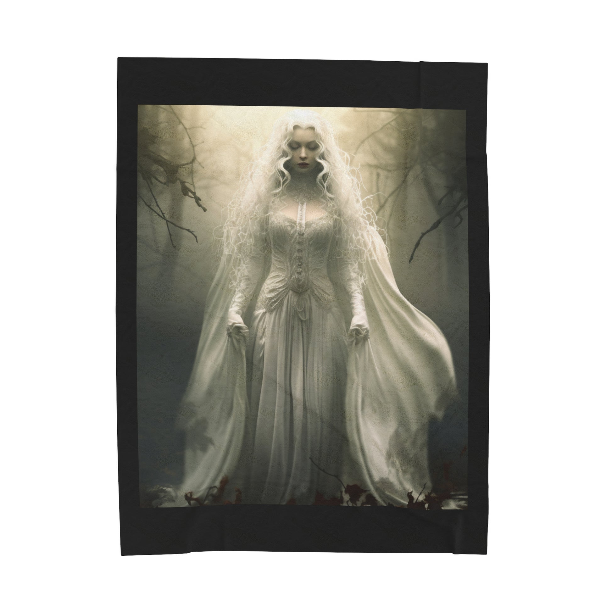 Celebrating Samhain - The Celtic Wheel of the Year Series: Book 1 by Rionna Morgan, rionnamorgan.com, whitneymorganmedia.com, Halloween, Samhain, The Lady Gwen Plush Blanket