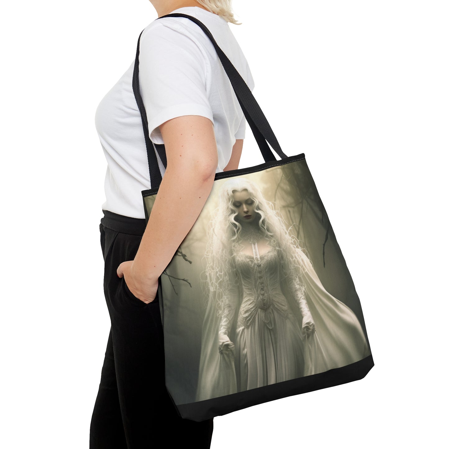 Celebrating Samhain - The Celtic Wheel of the Year Series: Book 1 by Rionna Morgan, rionnamorgan.com, whitneymorganmedia.com, Halloween, Samhain, The Lady Gwen Tote Bag