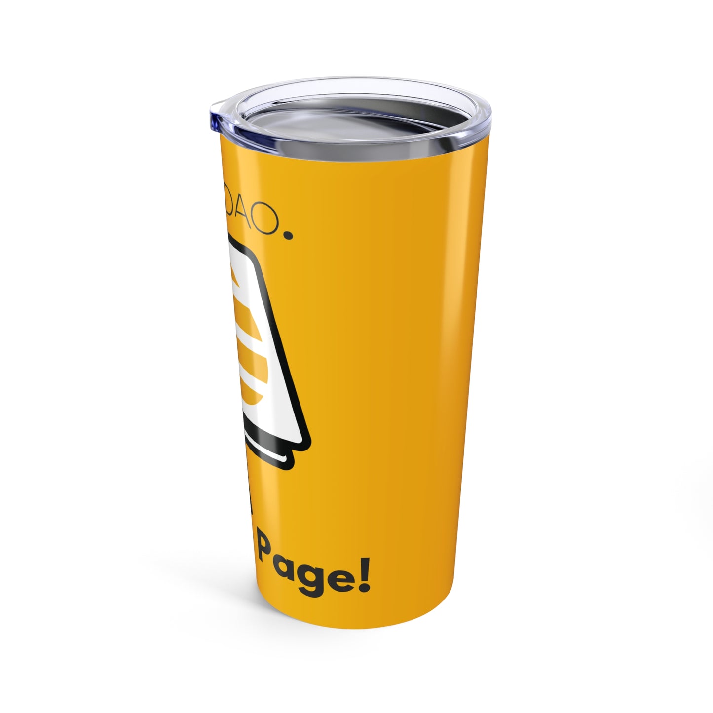 PageDAO - Own the Page Tumbler 20oz