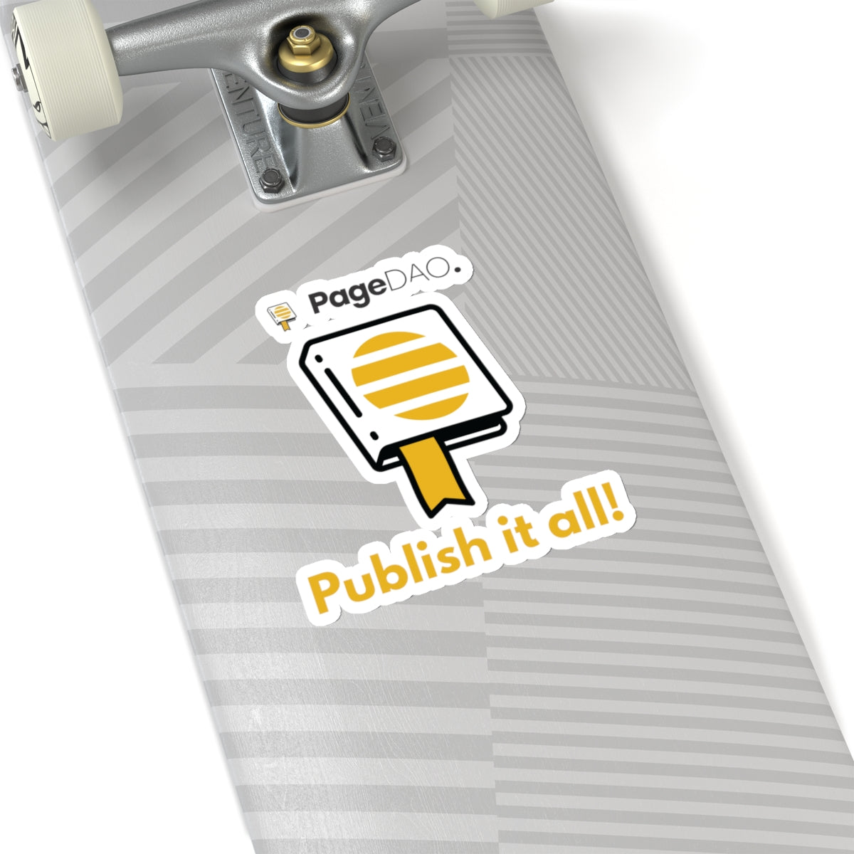 PageDAO - Publish it all! Kiss-Cut Stickers