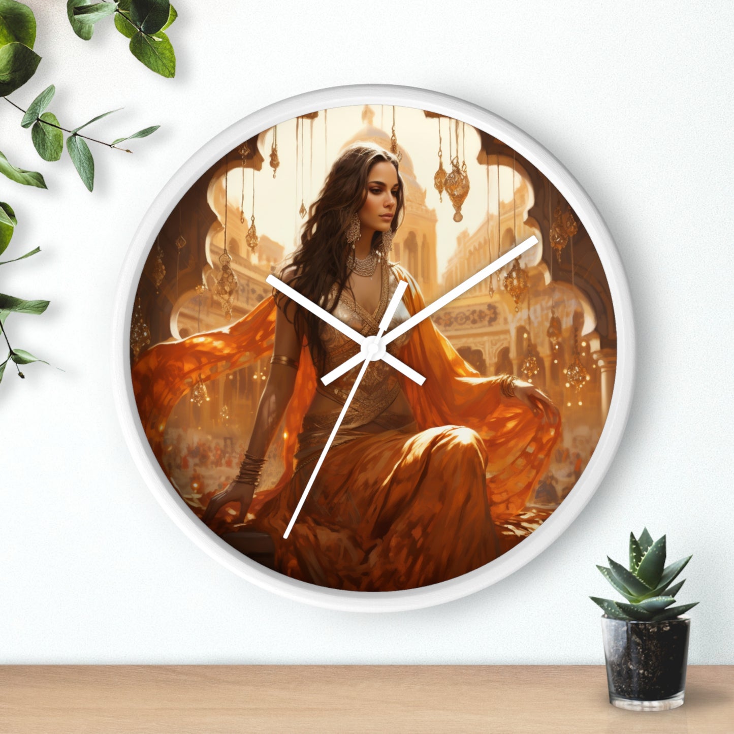 THE KEYS TO THE RIAD by CD Damitio - Wall Clock