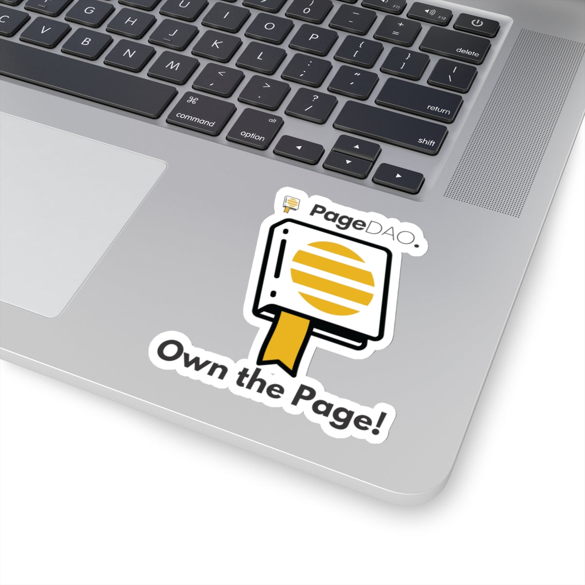 PageDAO - Own the Page! Kiss-Cut Stickers