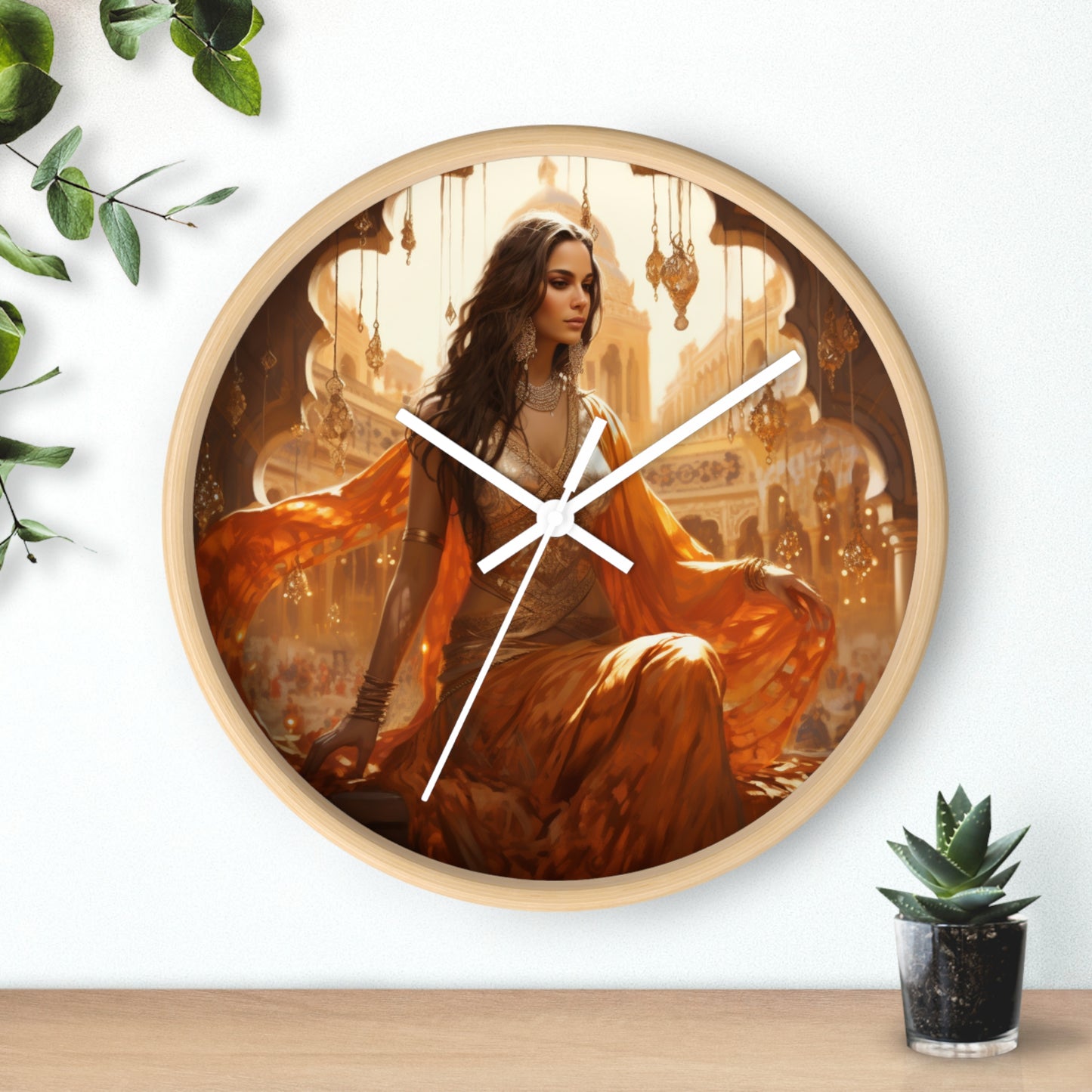 THE KEYS TO THE RIAD by CD Damitio - Wall Clock