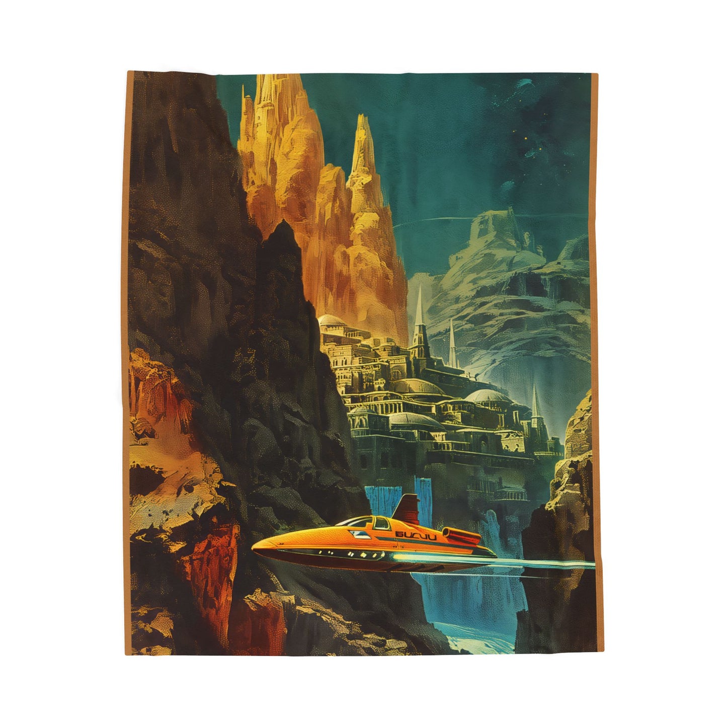 Plush Blanket - Future World 2323