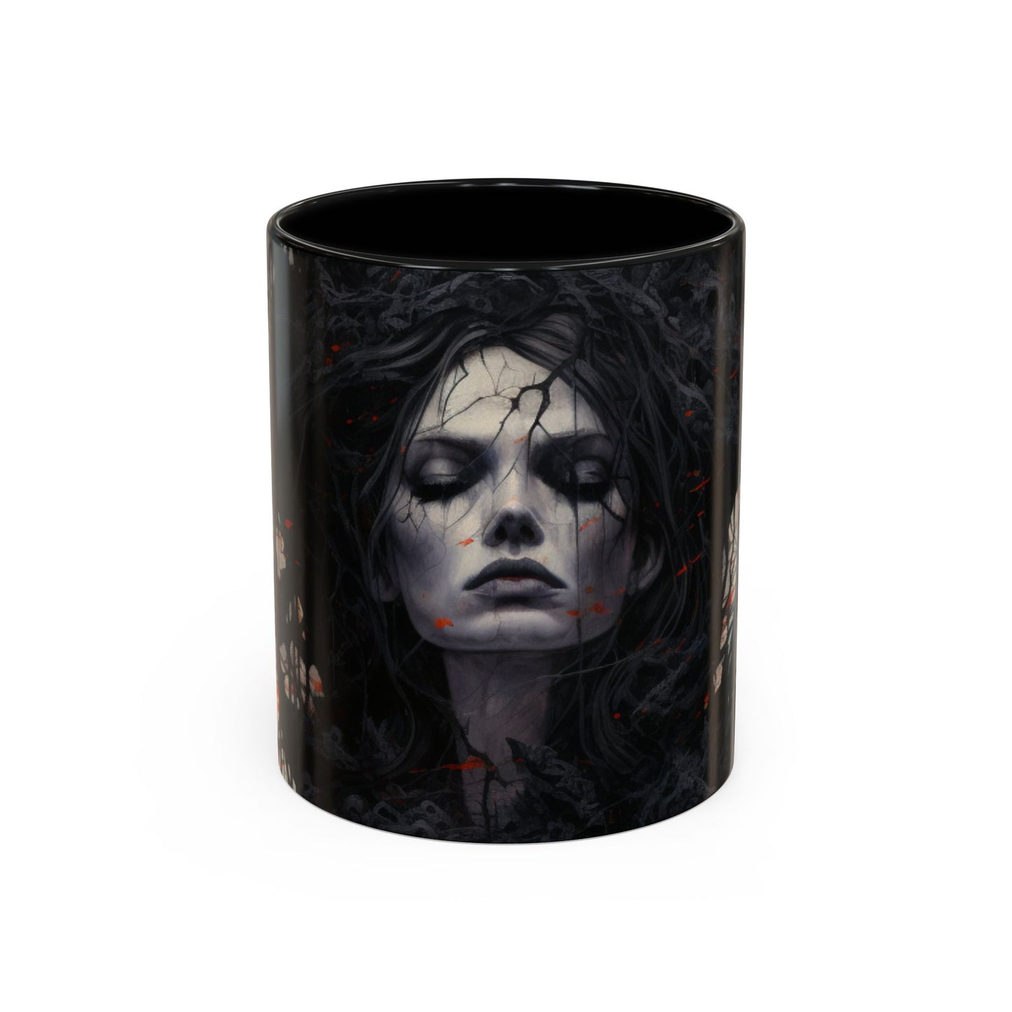 From the Journal of a Murderer - Accent Coffee Mug, 11oz