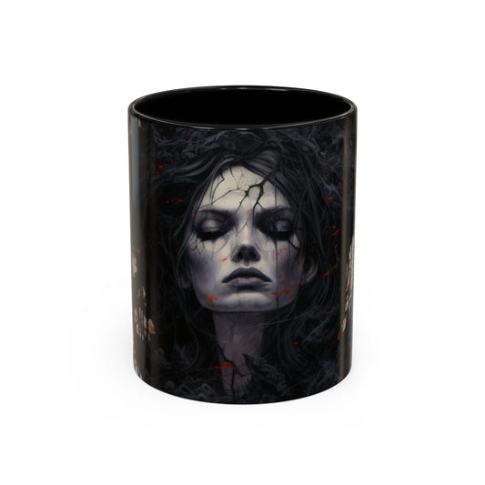 From the Journal of a Murderer - Accent Coffee Mug, 11oz