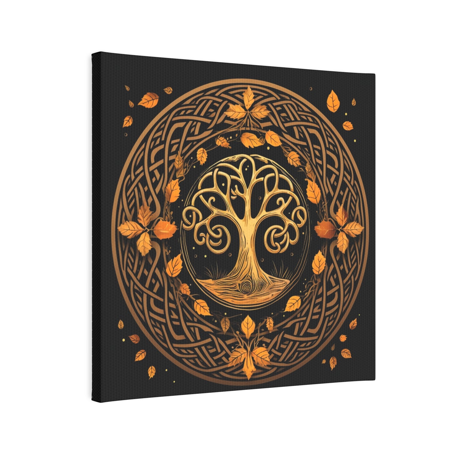 Celebrating Samhain - The Celtic Wheel of the Year Series: Book 1 by Rionna Morgan, rionnamorgan.com, whitneymorganmedia.com, Halloween, Samhain, The Celtic Knot Canvas Photo Tile