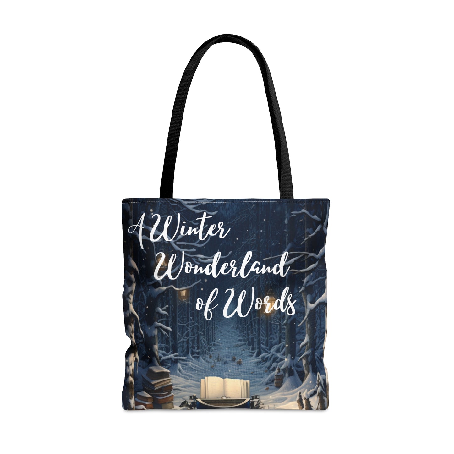 A Winter Wonderland of Words II - Tote Bag (AOP)