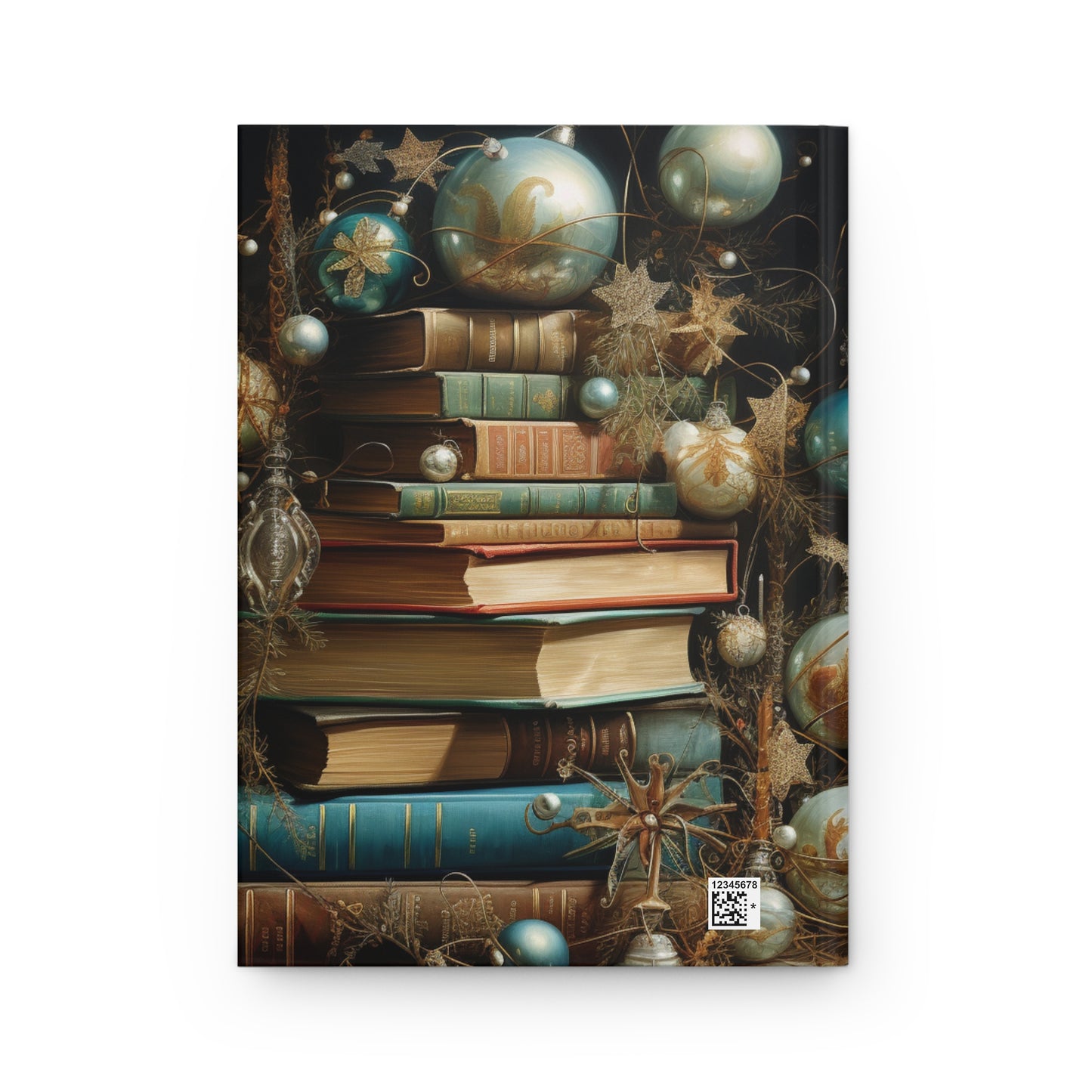 A Christmas Library III - Hardcover Journal Matte