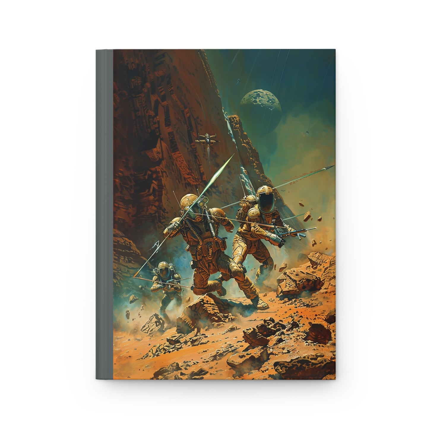 Hardcover Journal Matte - The Midnight Warrior Companion Journal