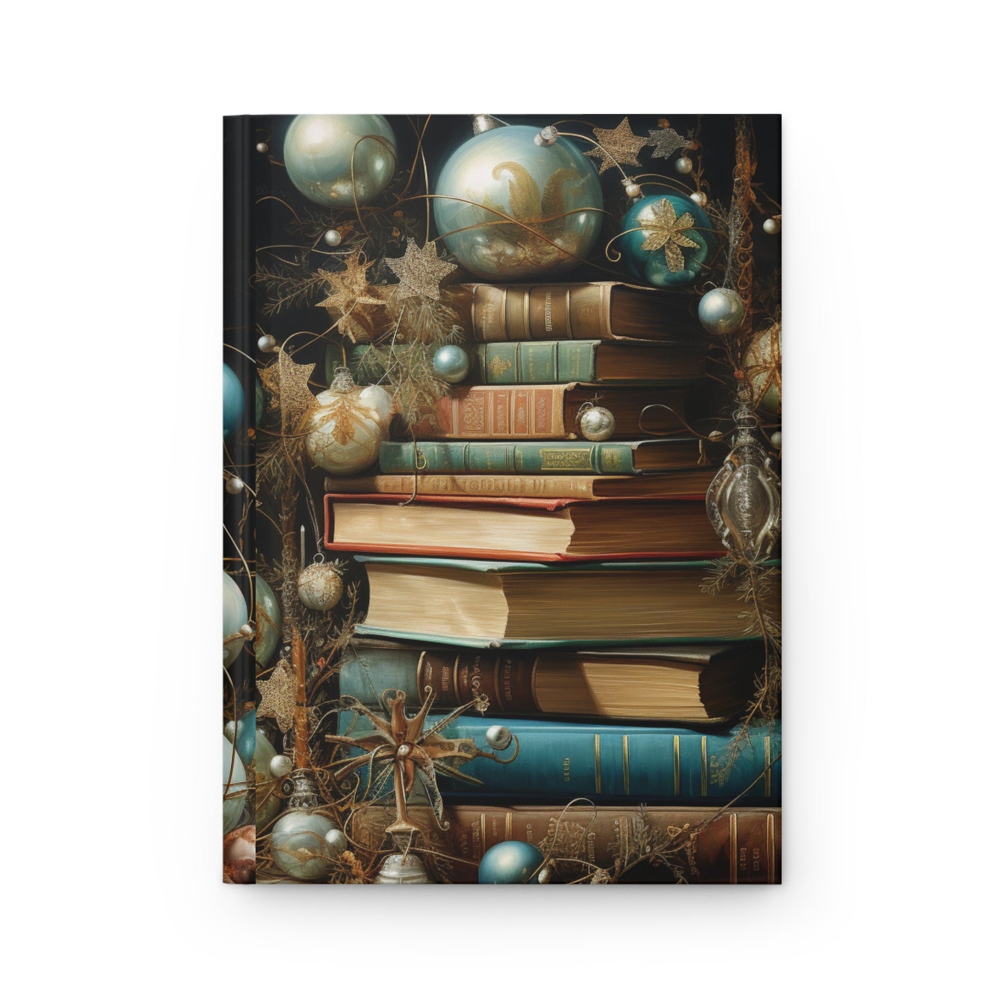 A Christmas Library III - Hardcover Journal Matte