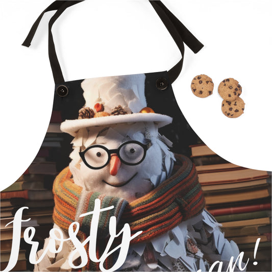 Frosty the Bookman I - Apron (AOP)