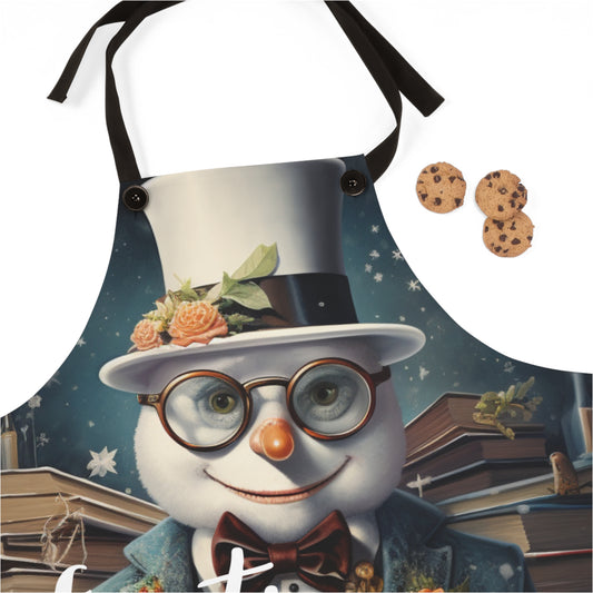 Frosty the Bookman IV - Apron (AOP)