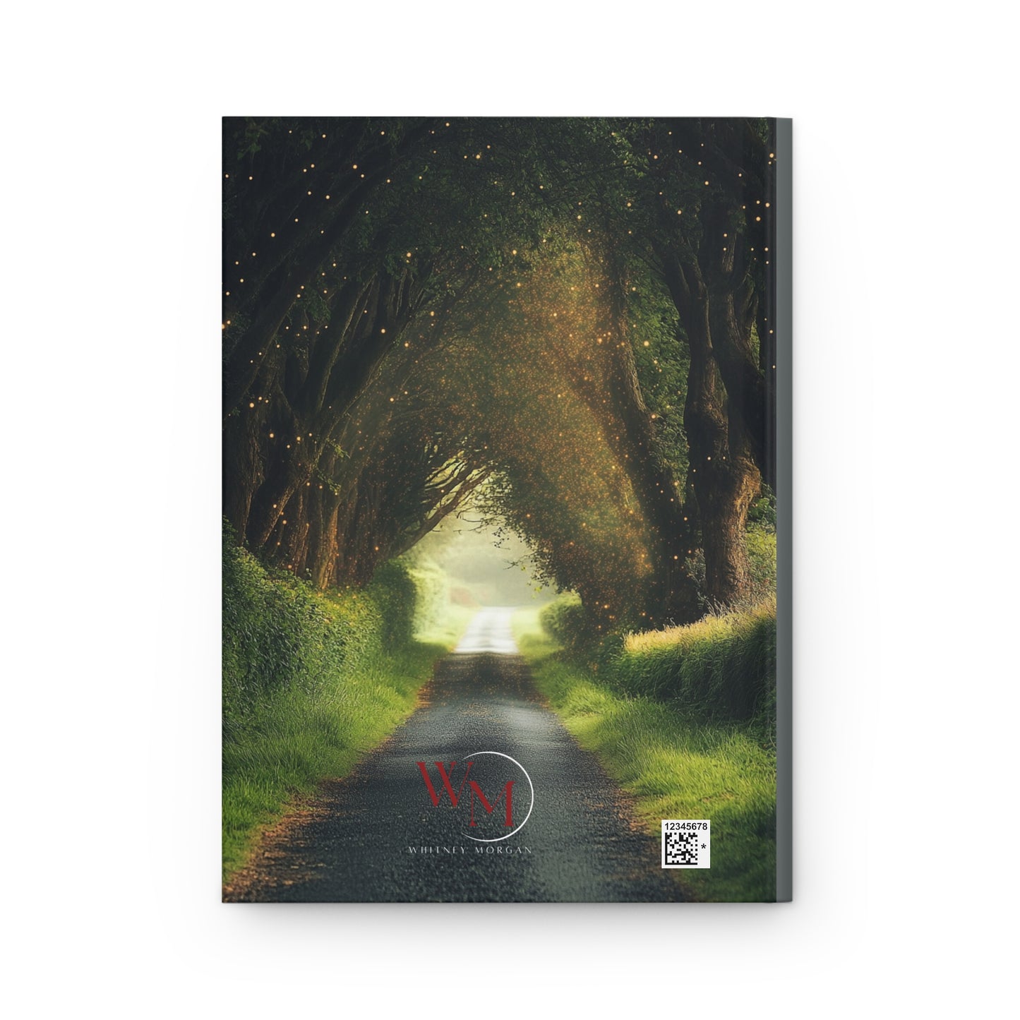 Hardcover Journal - RUNNING OUT OF ROAD by Gillian Godsil Inspired Companion Journal