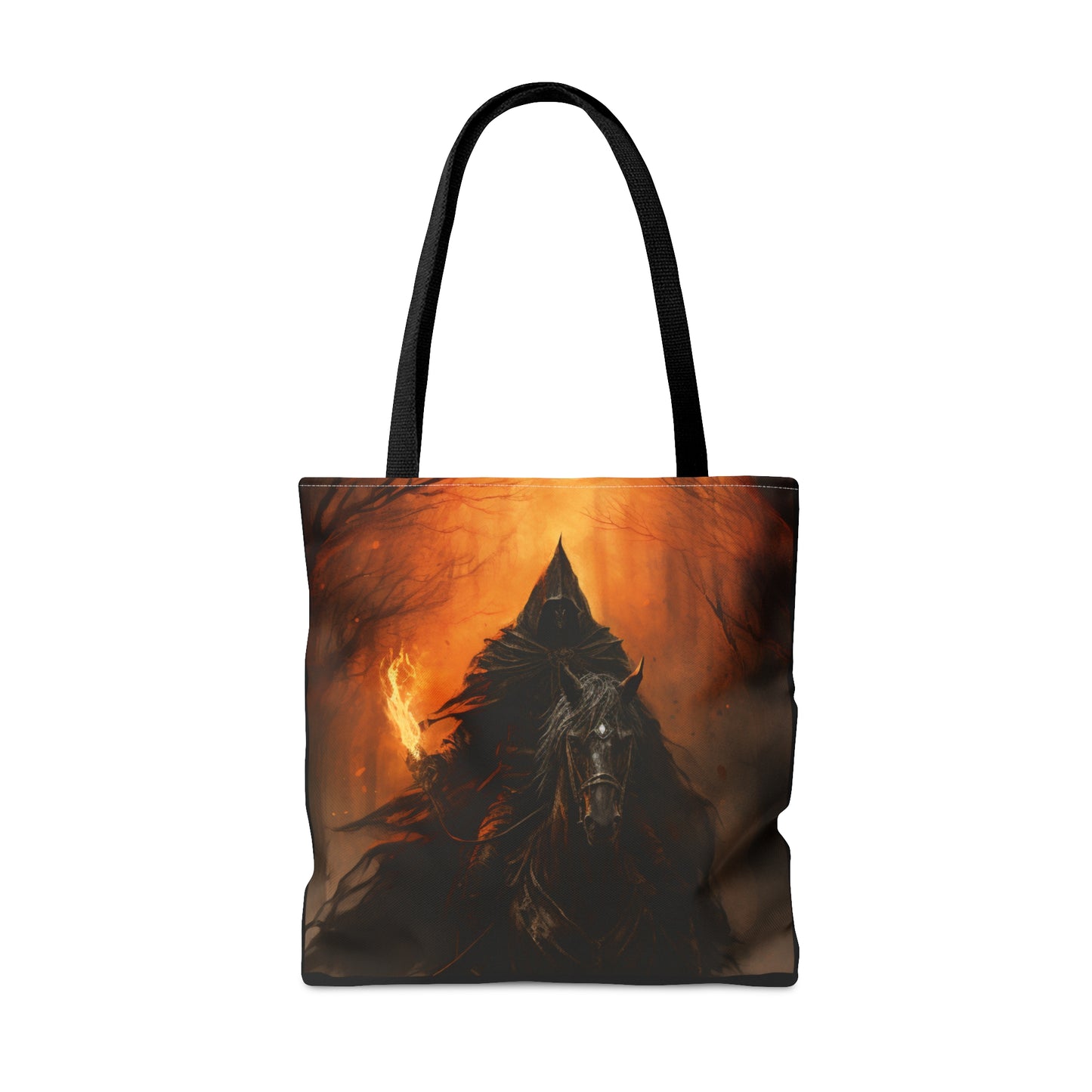 Celebrating Samhain - The Celtic Wheel of the Year Series: Book 1 by Rionna Morgan, rionnamorgan.com, whitneymorganmedia.com, Halloween, Samhain, The Headless Horseman Tote Bag