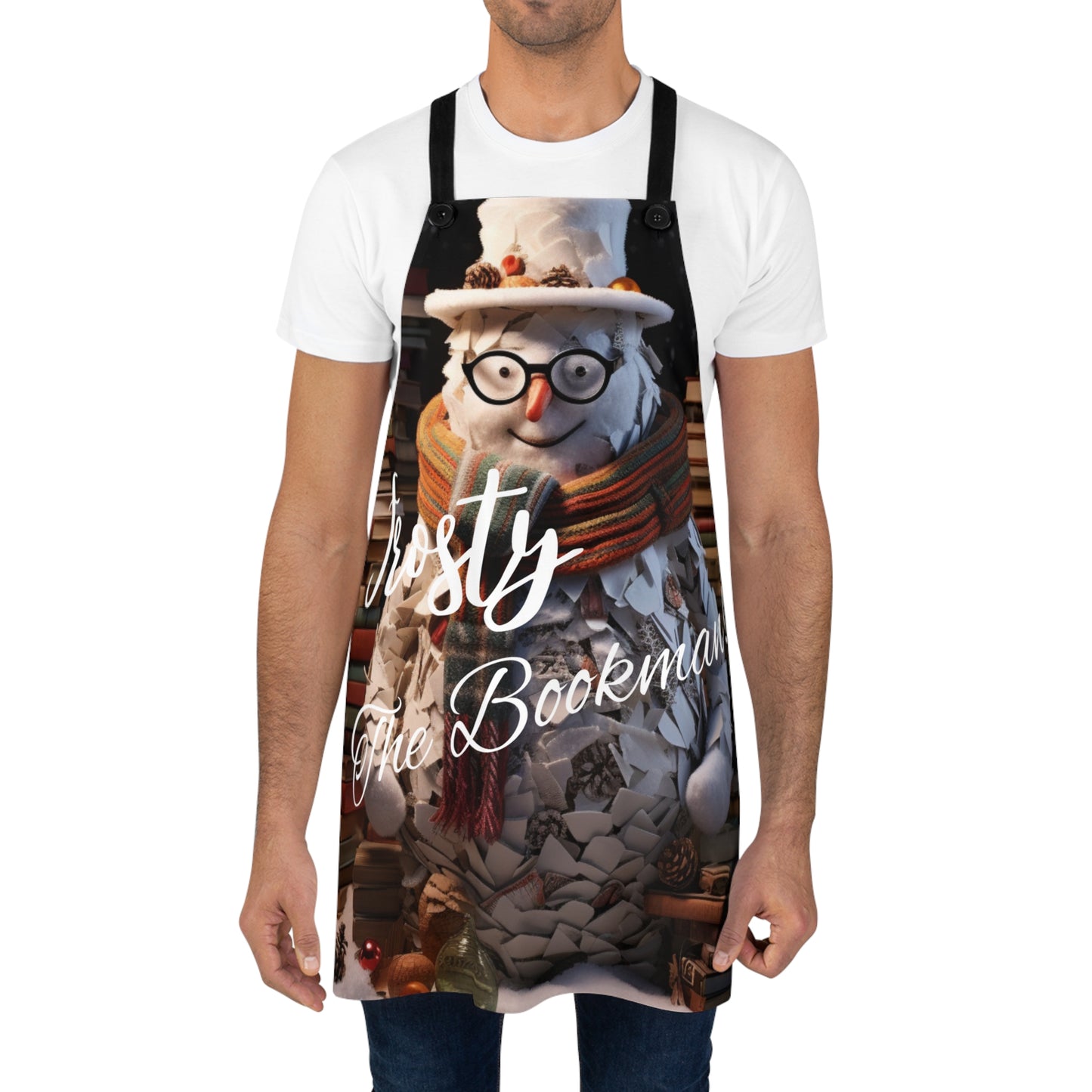 Frosty the Bookman I - Apron (AOP)