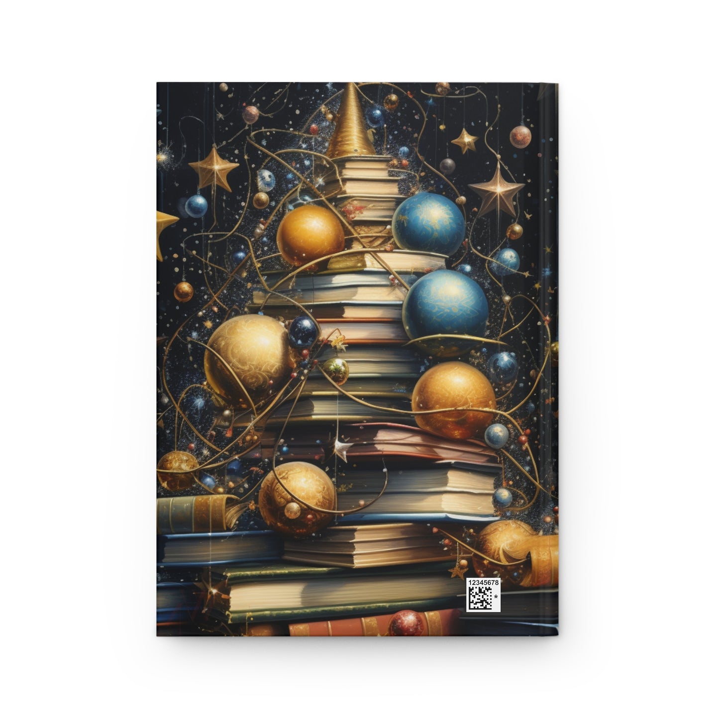 A Christmas Library II - Hardcover Journal Matte