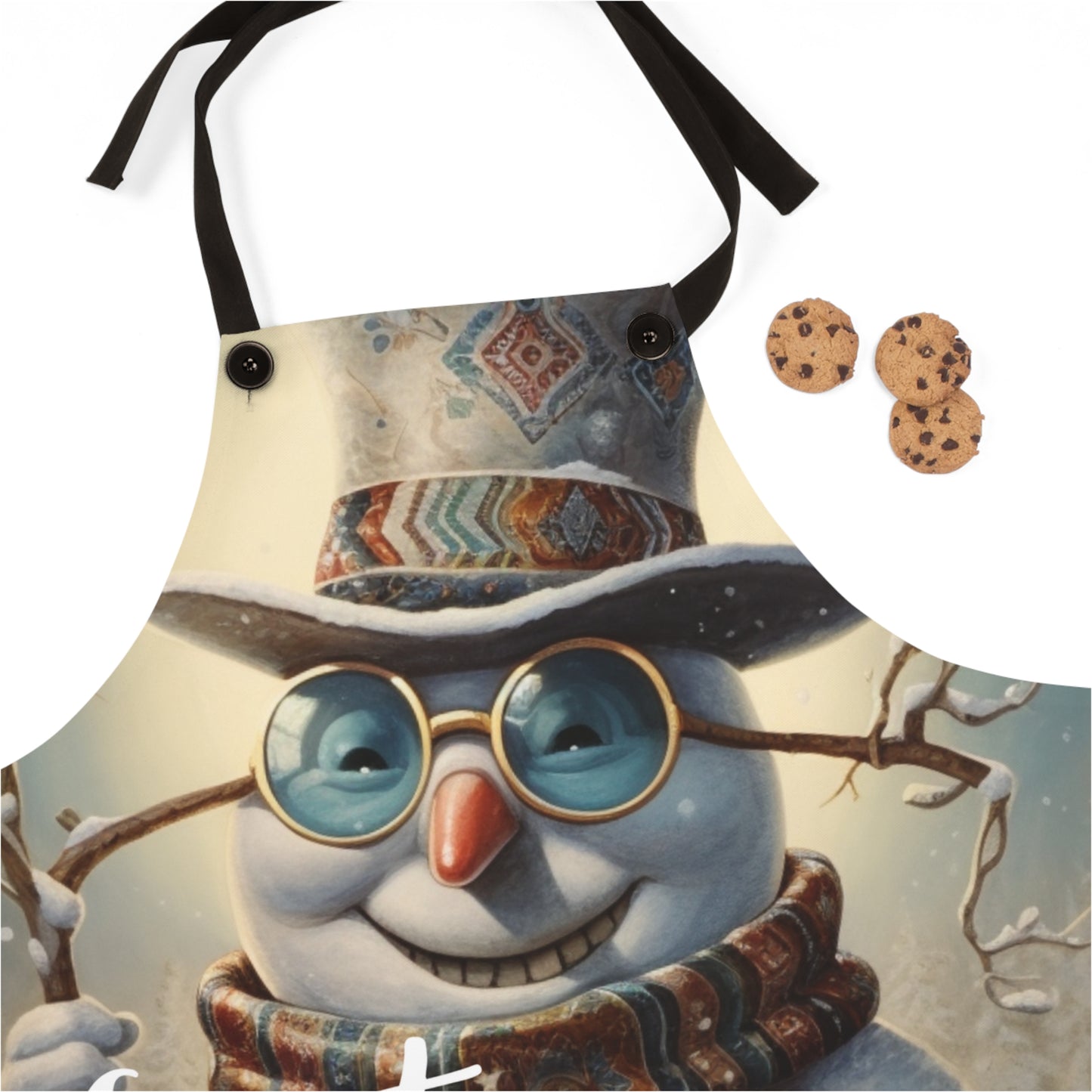 Frosty the Bookman III - Apron (AOP)