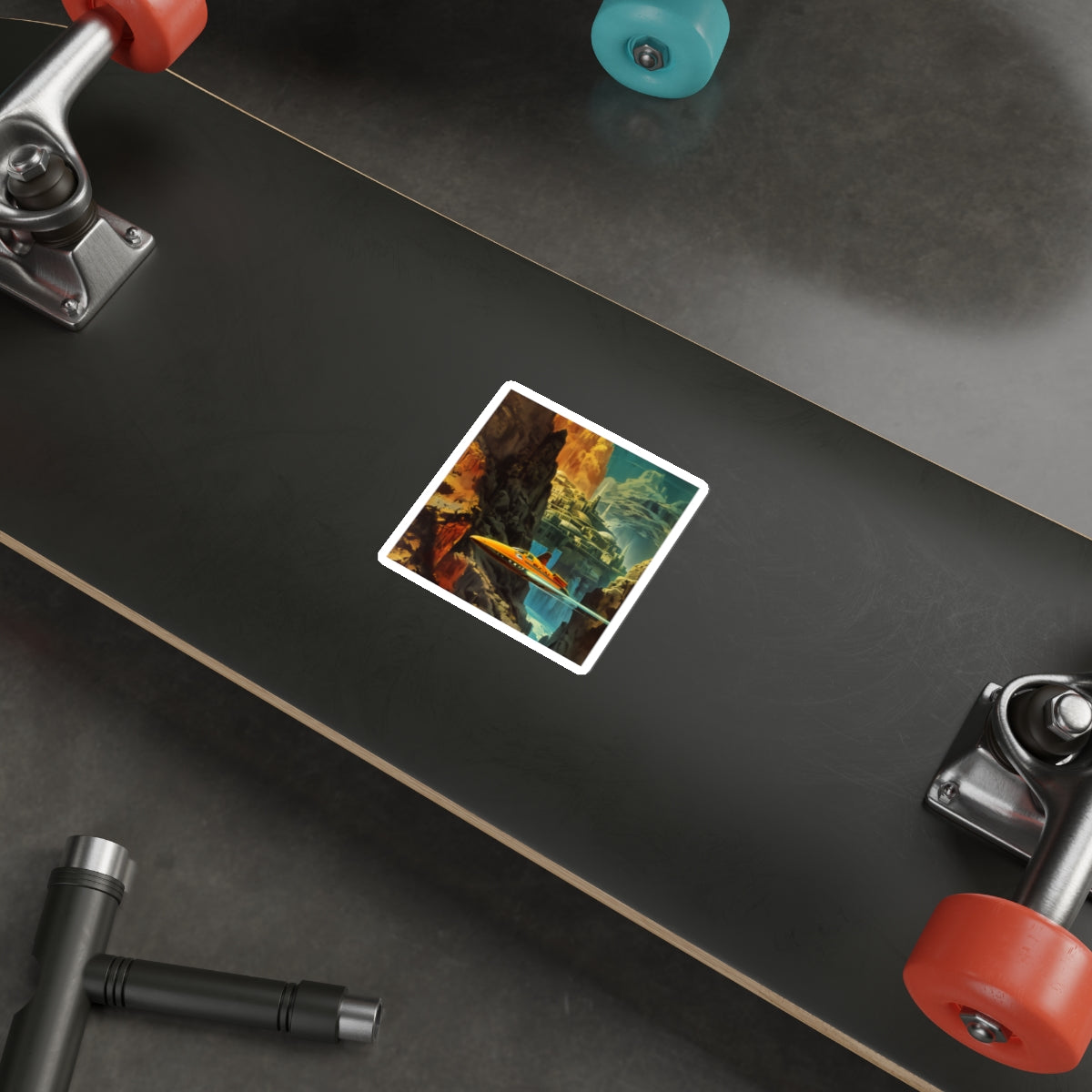 Die-Cut Stickers - Future World 2323