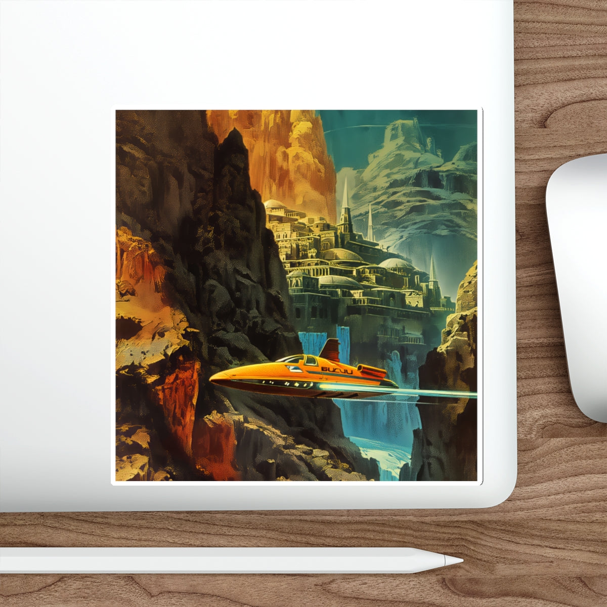 Die-Cut Stickers - Future World 2323