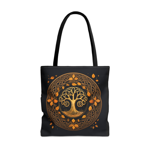 Celebrating Samhain - The Celtic Wheel of the Year Series: Book 1 by Rionna Morgan, rionnamorgan.com, whitneymorganmedia.com, Halloween, Samhain, The Celtic Knot Tote Bag