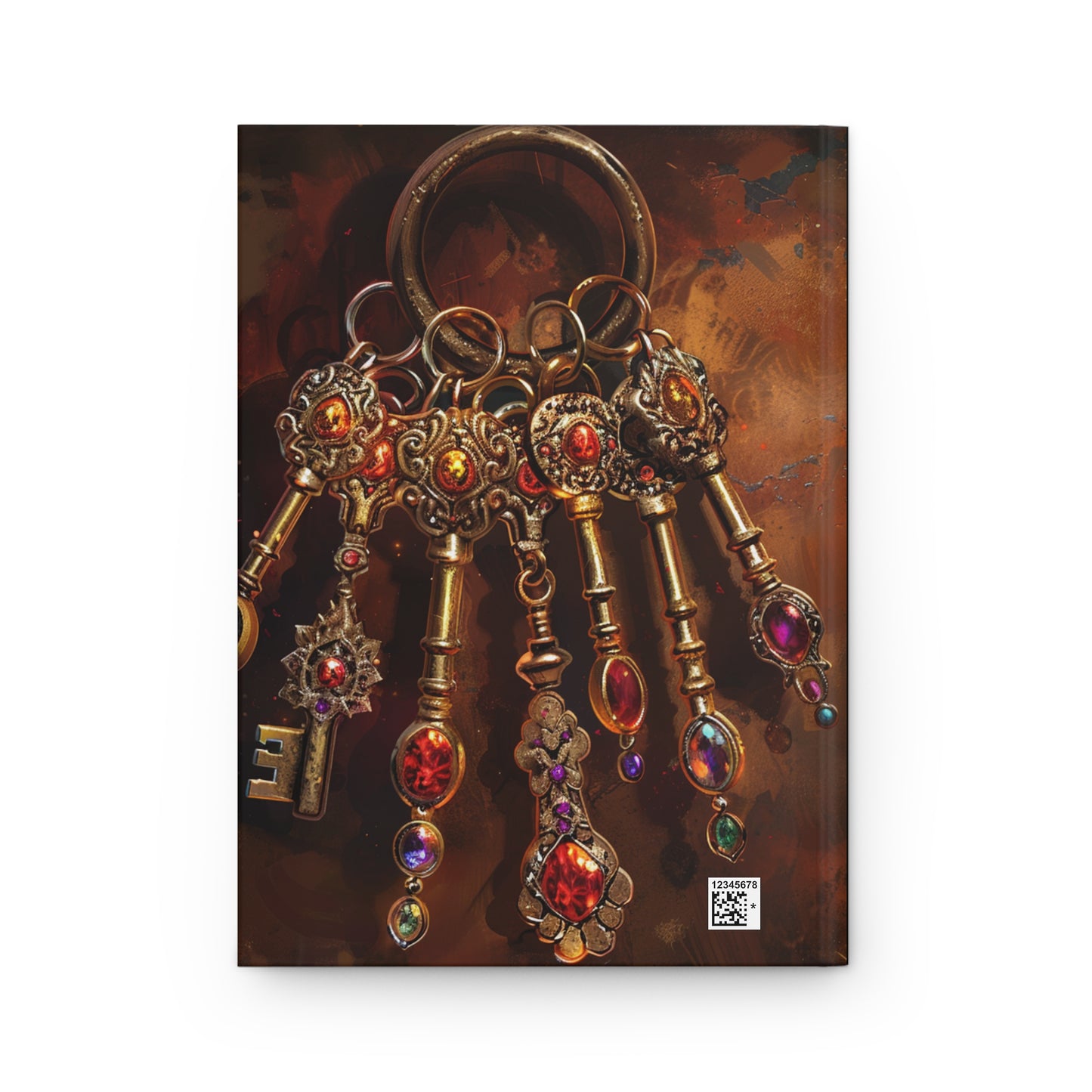 THE KEYS TO THE RIAD by CD Damitio Hardcover Journal Matte