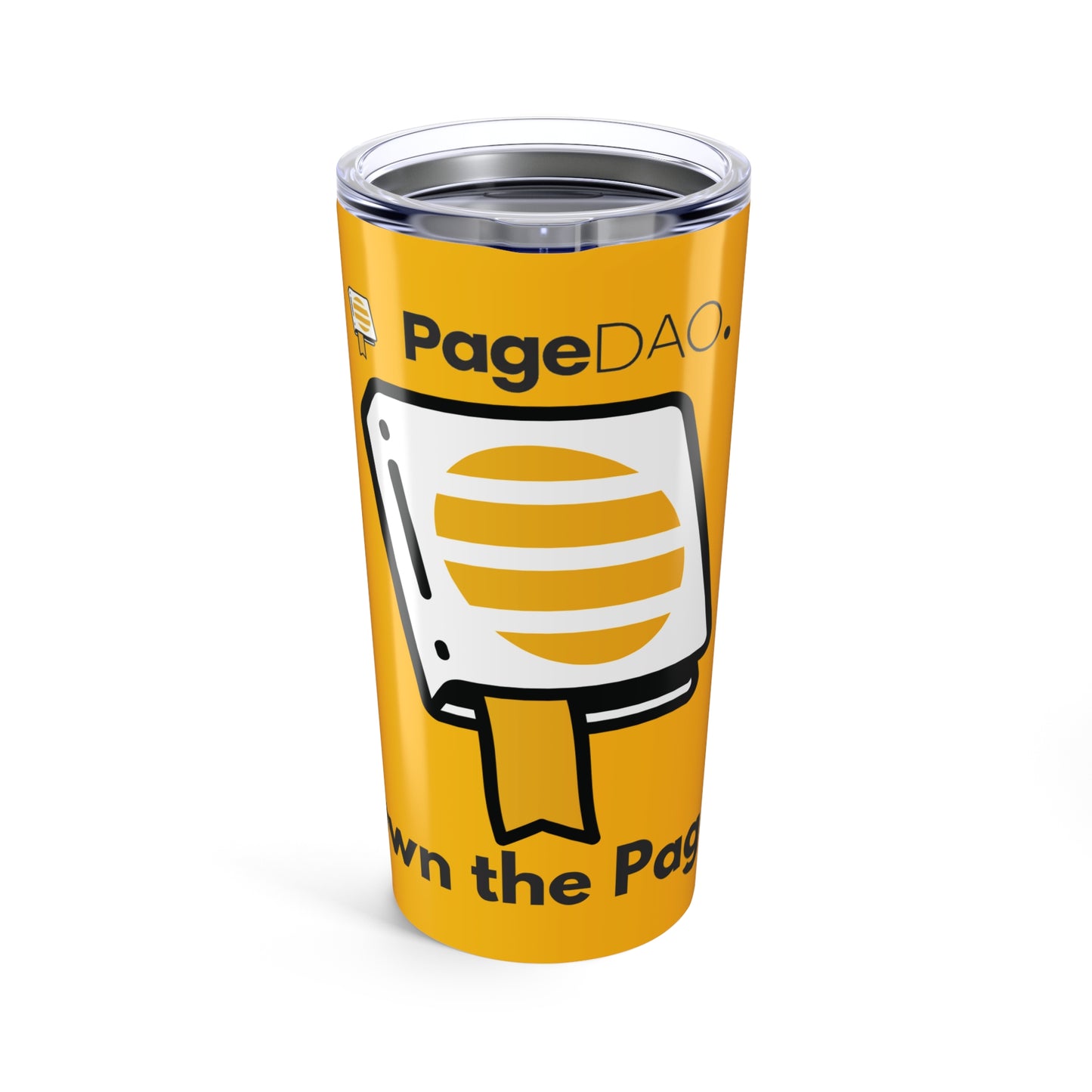 PageDAO - Own the Page Tumbler 20oz