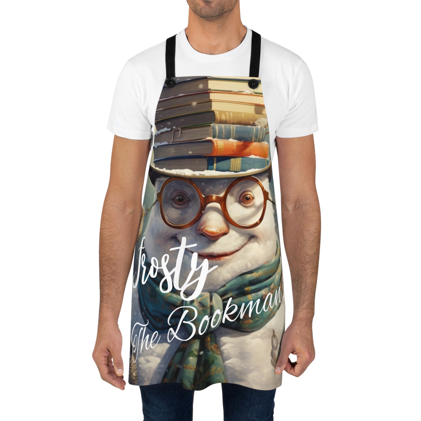 Frosty the Bookman II - Apron (AOP)