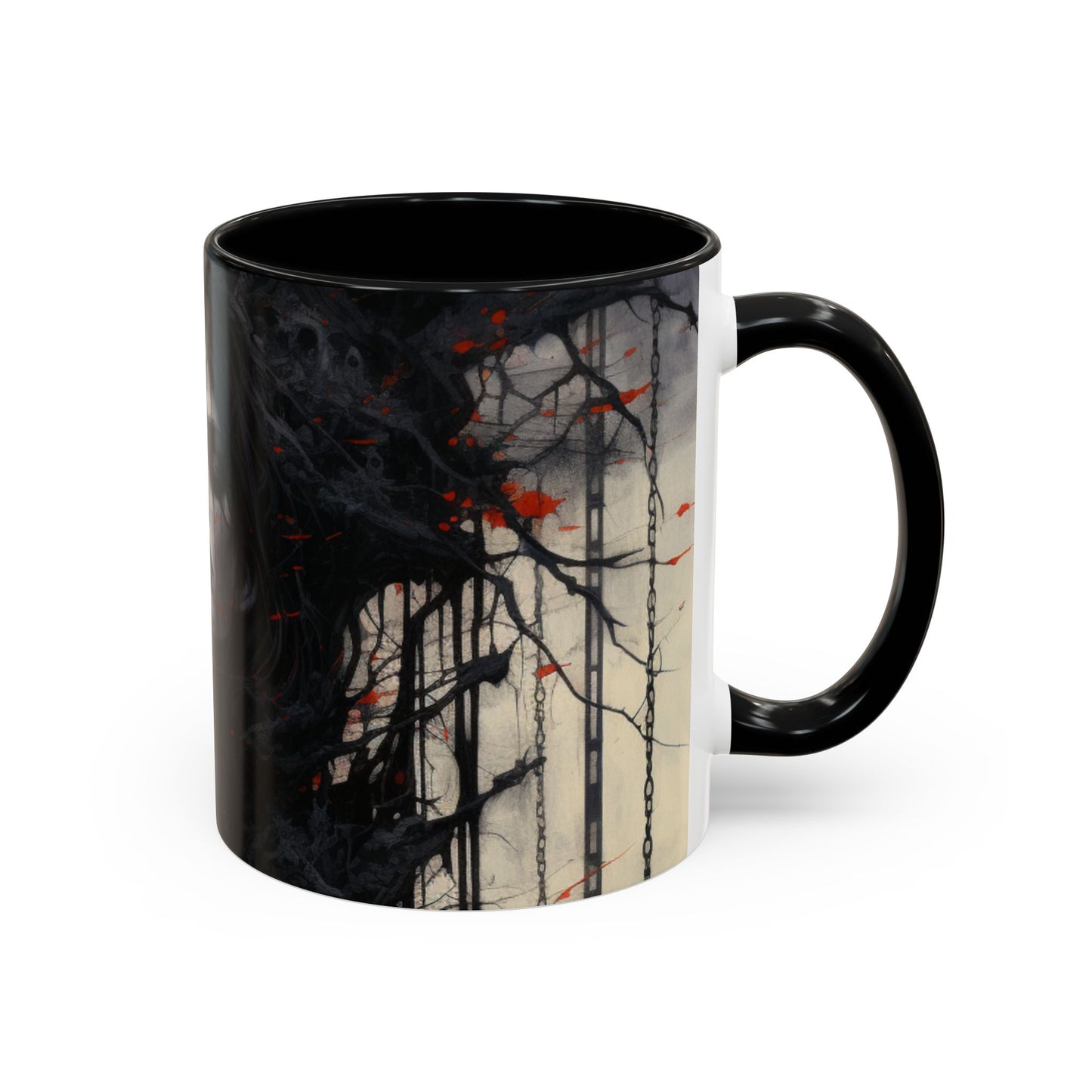 From the Journal of a Murderer - Accent Coffee Mug, 11oz