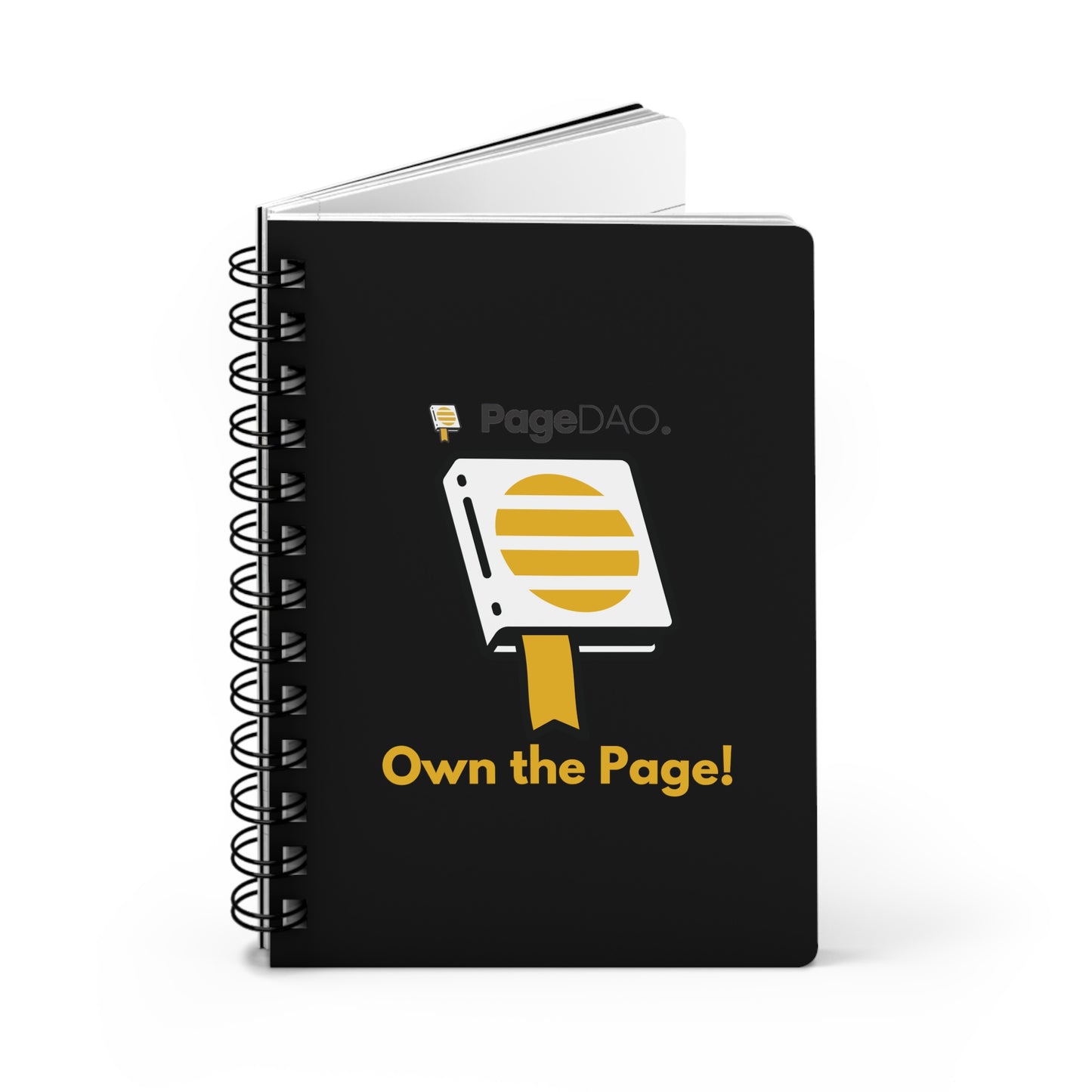 PageDAO - Own the Page Spiral Bound Journal