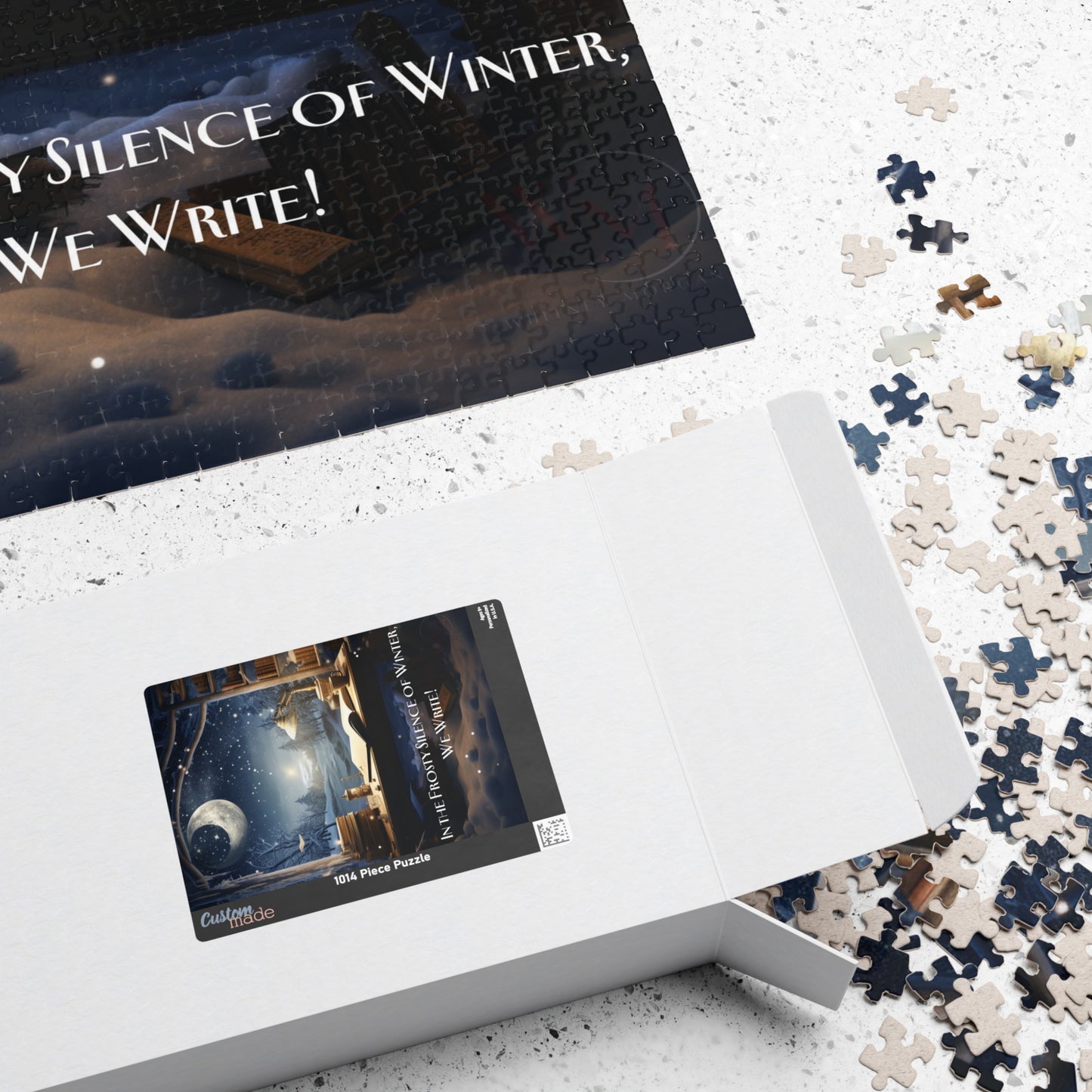 A Writer's Winter Haven - Puzzle (110, 252, 520, 1014-piece)