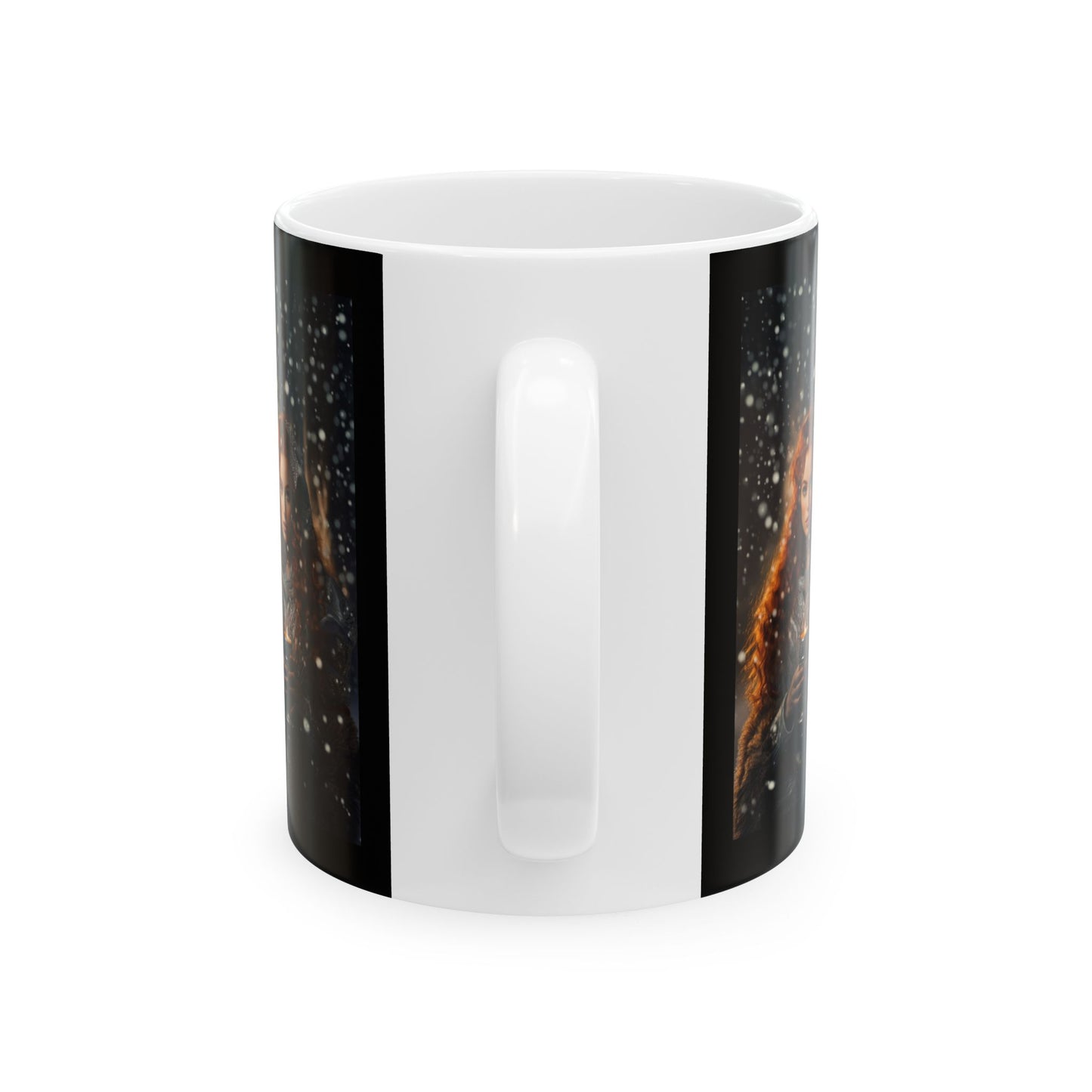 Celebrating Yule Ceramic Mug – Inspired by Celebrating Yule: The Celtic Wheel of the Year - Book 2 by Rionna Morgan