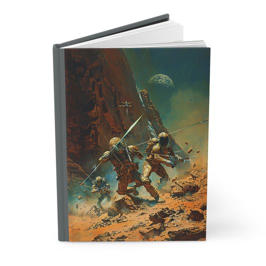 Hardcover Journal Matte - The Midnight Warrior Companion Journal
