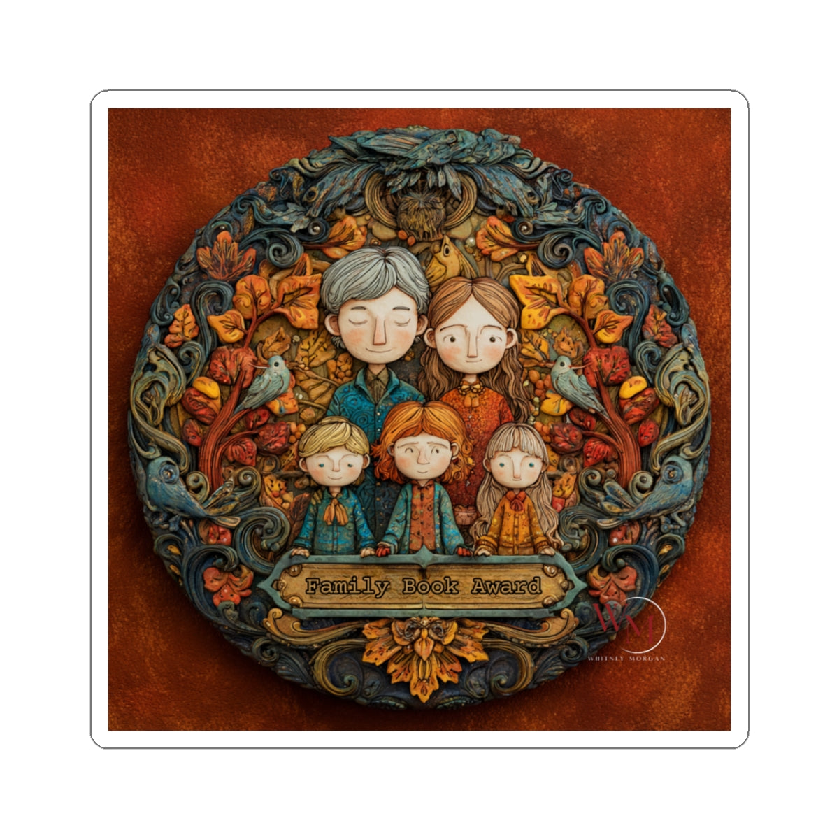 Celebrate National Family Literacy Month — Whimsical Heirloom Illustration