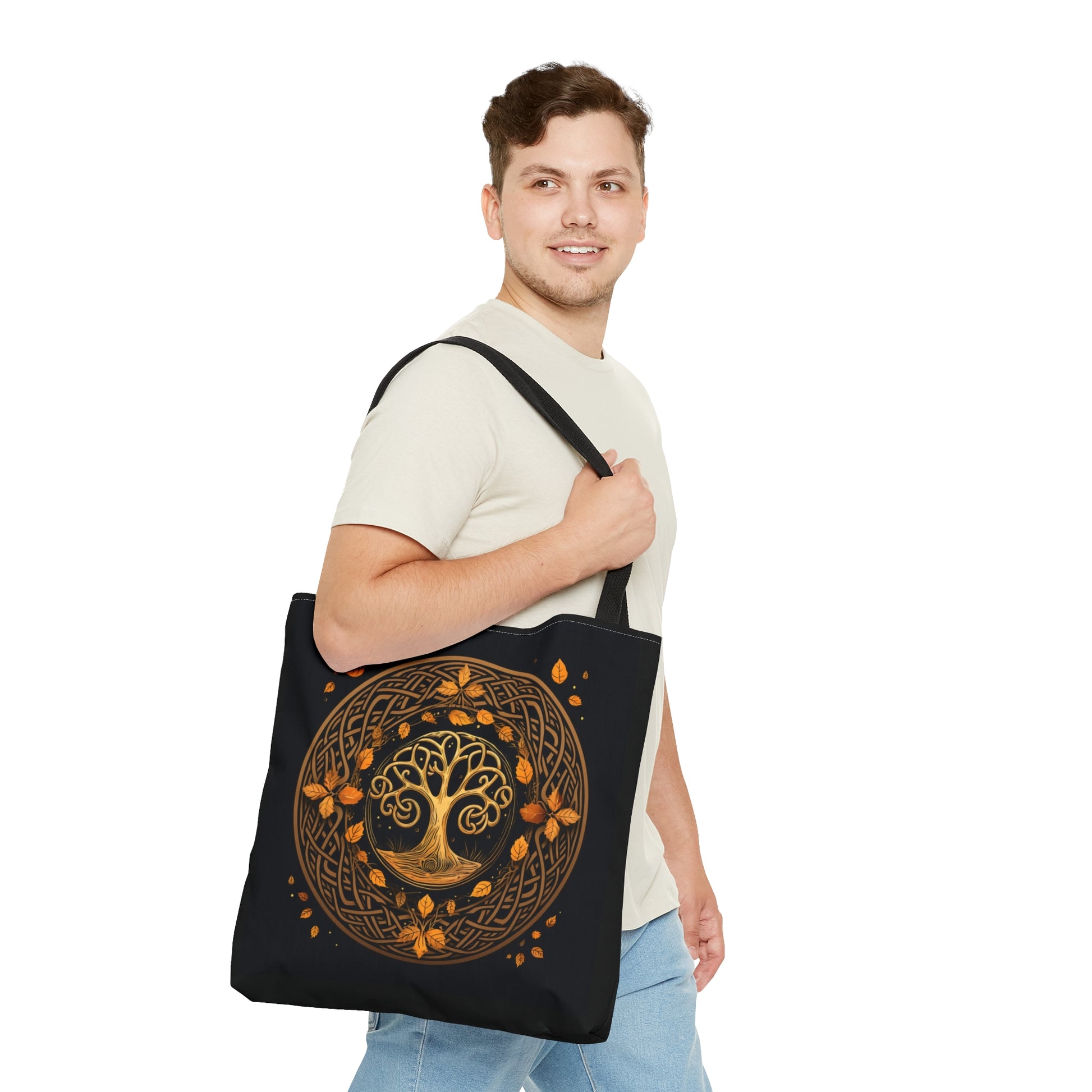 Celebrating Samhain - The Celtic Wheel of the Year Series: Book 1 by Rionna Morgan, rionnamorgan.com, whitneymorganmedia.com, Halloween, Samhain, The Celtic Knot Tote Bag