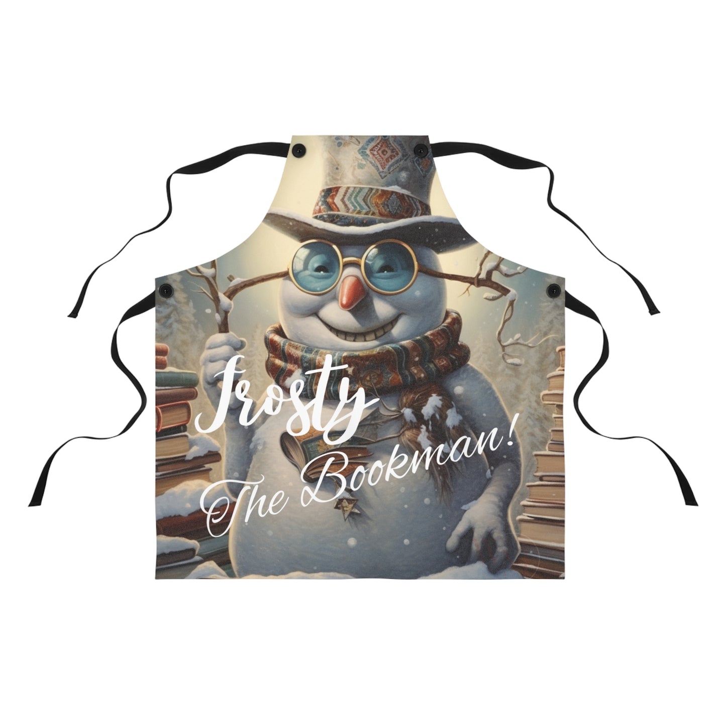Frosty the Bookman III - Apron