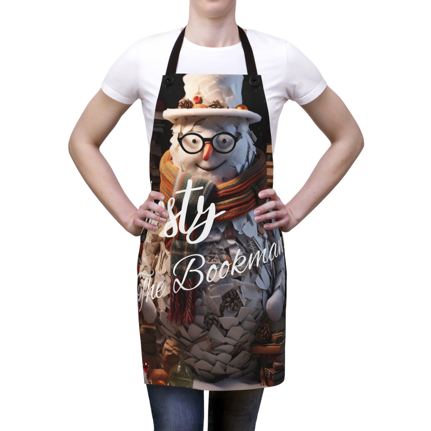 Frosty the Bookman I - Apron (AOP)