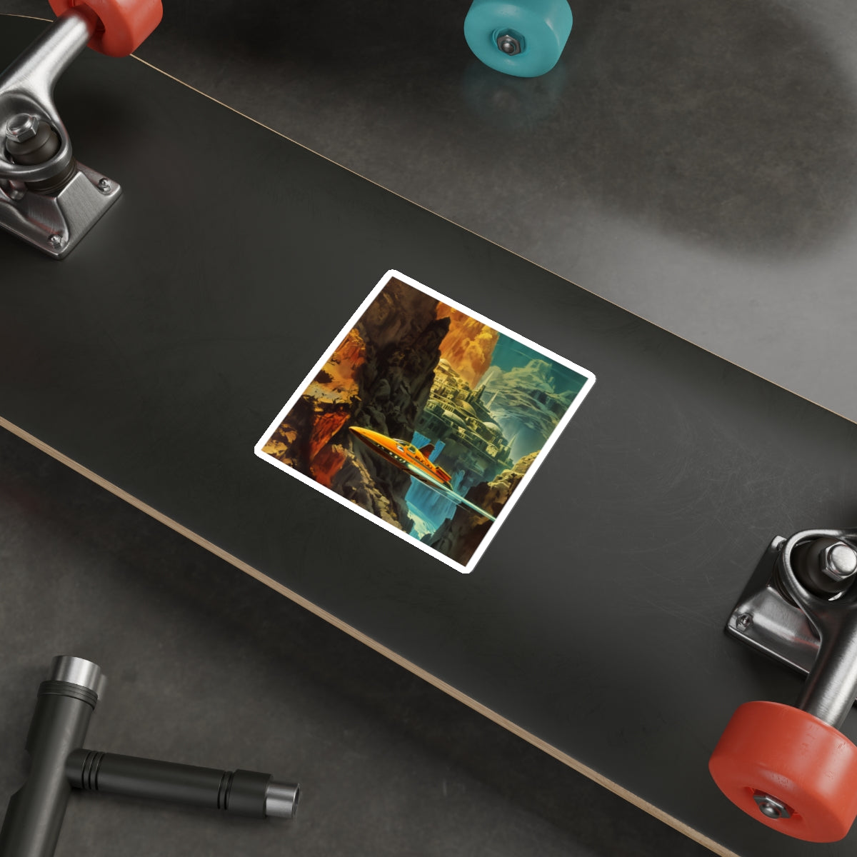 Die-Cut Stickers - Future World 2323