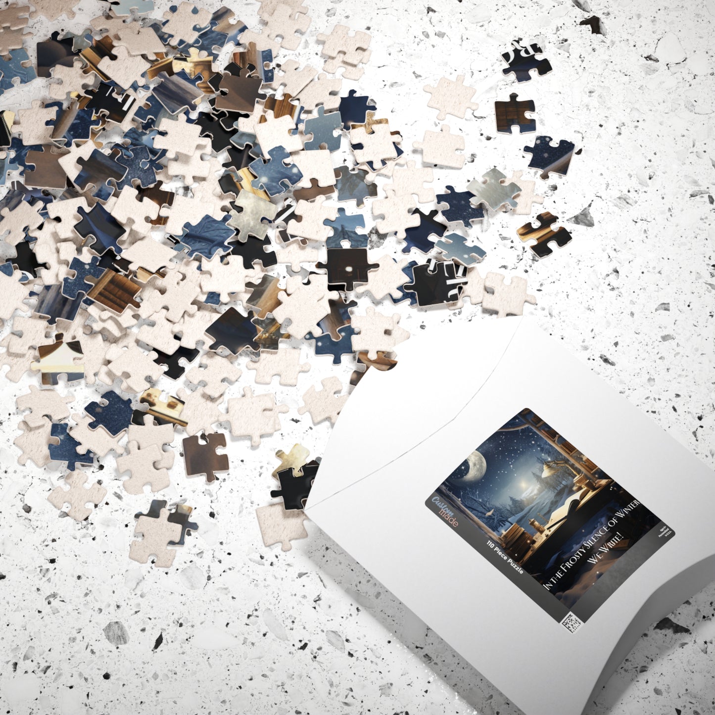 A Writer's Winter Haven - Puzzle (110, 252, 520, 1014-piece)