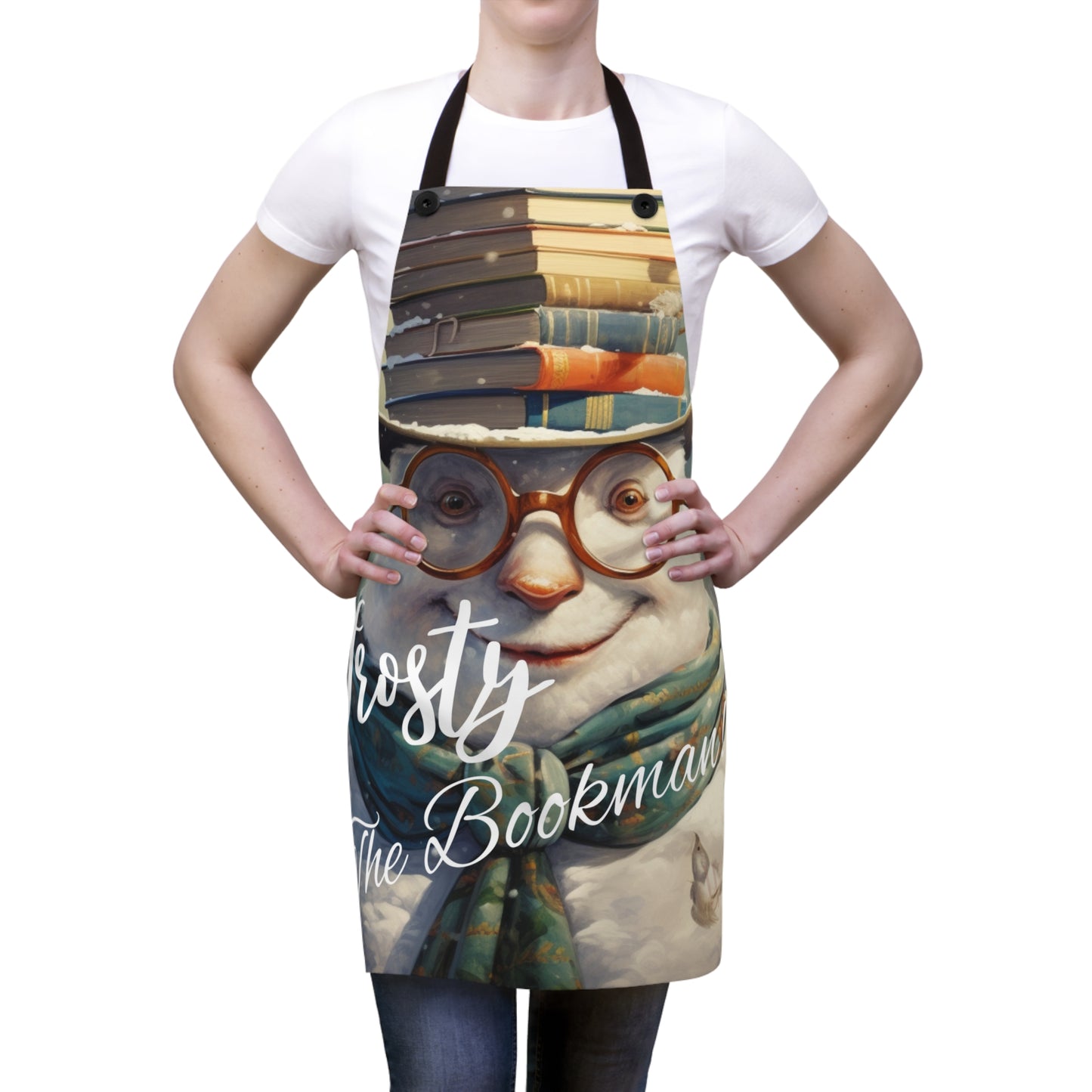 Frosty the Bookman II - Apron (AOP)