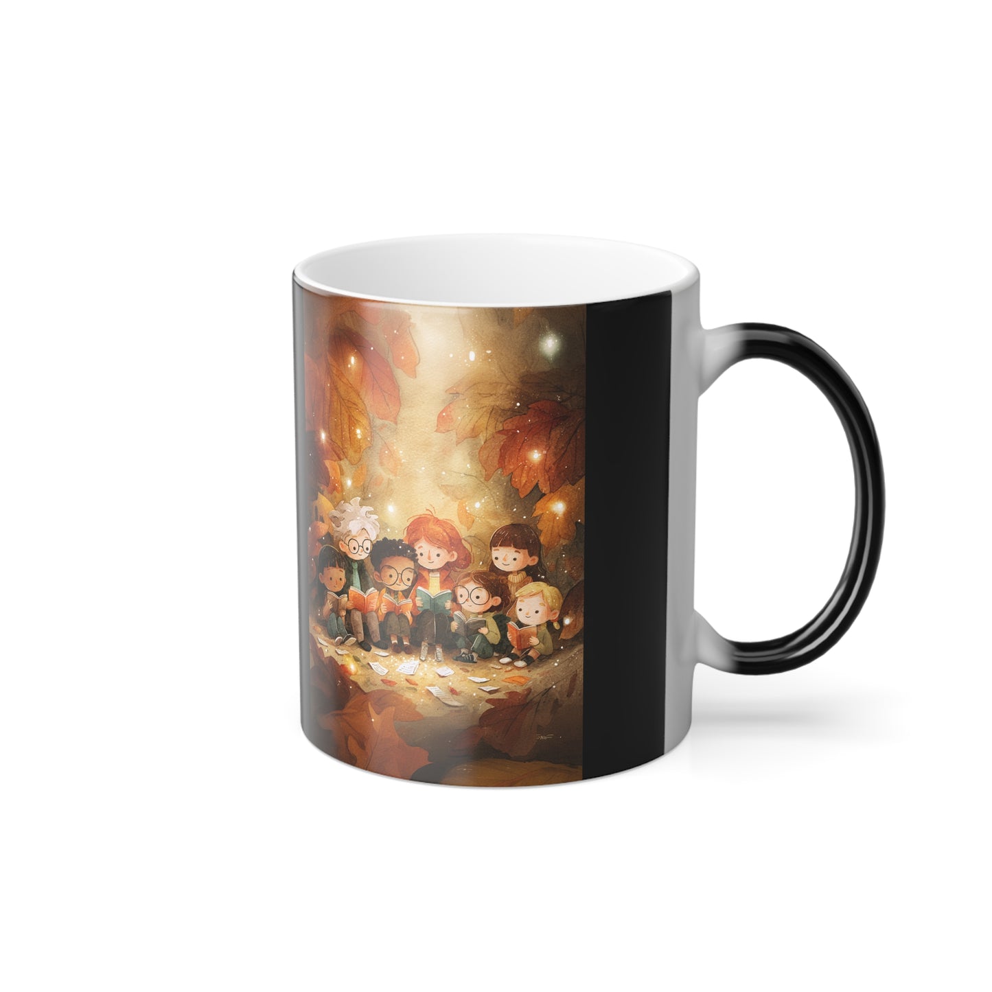 Mug - National Family Literacy Month - 11oz Color Morphing Mug by Whitney Morgan Media