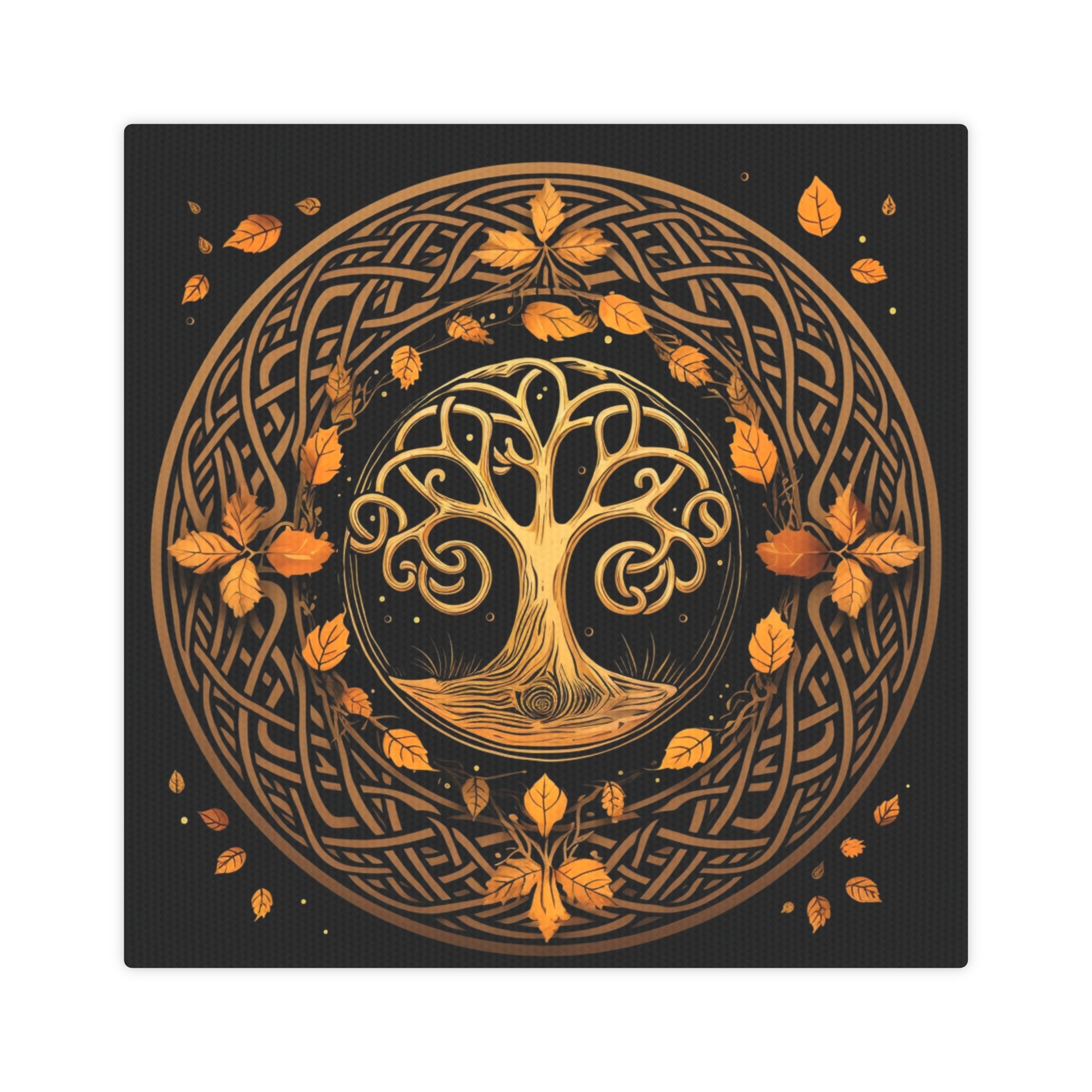 Celebrating Samhain - The Celtic Wheel of the Year Series: Book 1 by Rionna Morgan, rionnamorgan.com, whitneymorganmedia.com, Halloween, Samhain, The Celtic Knot Canvas Photo Tile