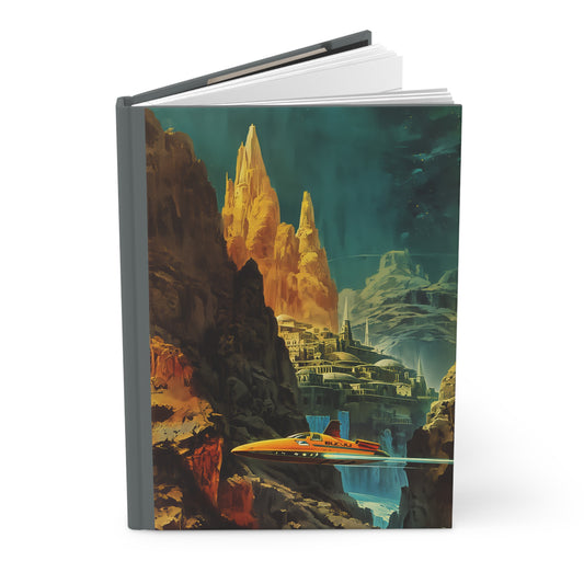 Journal Matte - Future World 2323 Hardcover Journal