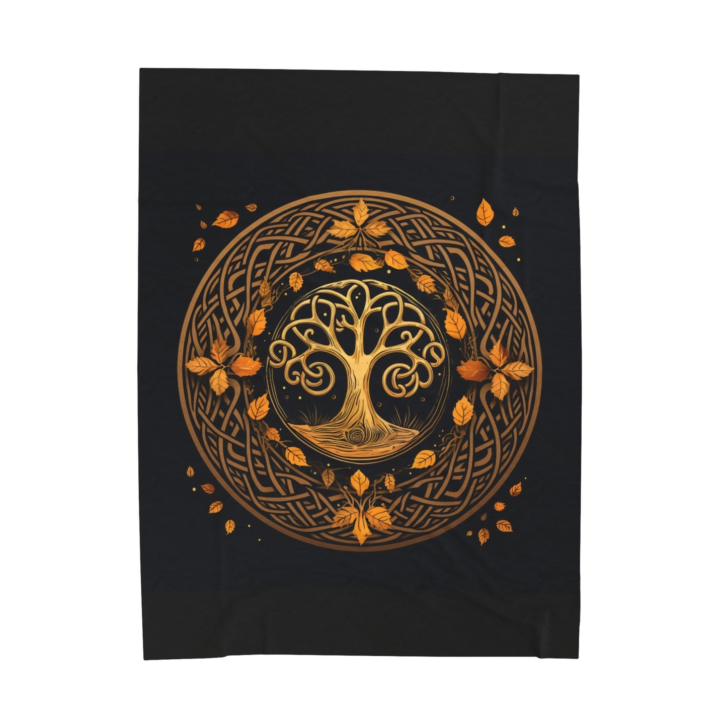 Celebrating Samhain - The Celtic Wheel of the Year Series: Book 1 by Rionna Morgan, rionnamorgan.com, whitneymorganmedia.com, Halloween, Samhain, The Celtic Knot Plush Blanket