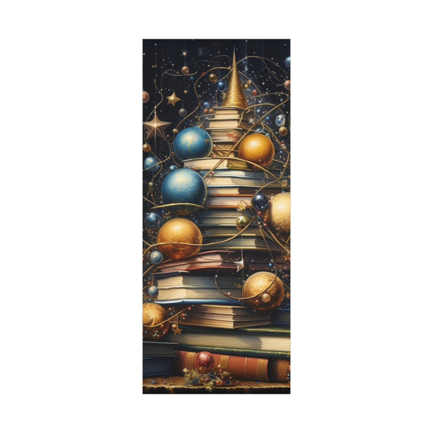 A Christmas Library - Gift Wrap Papers