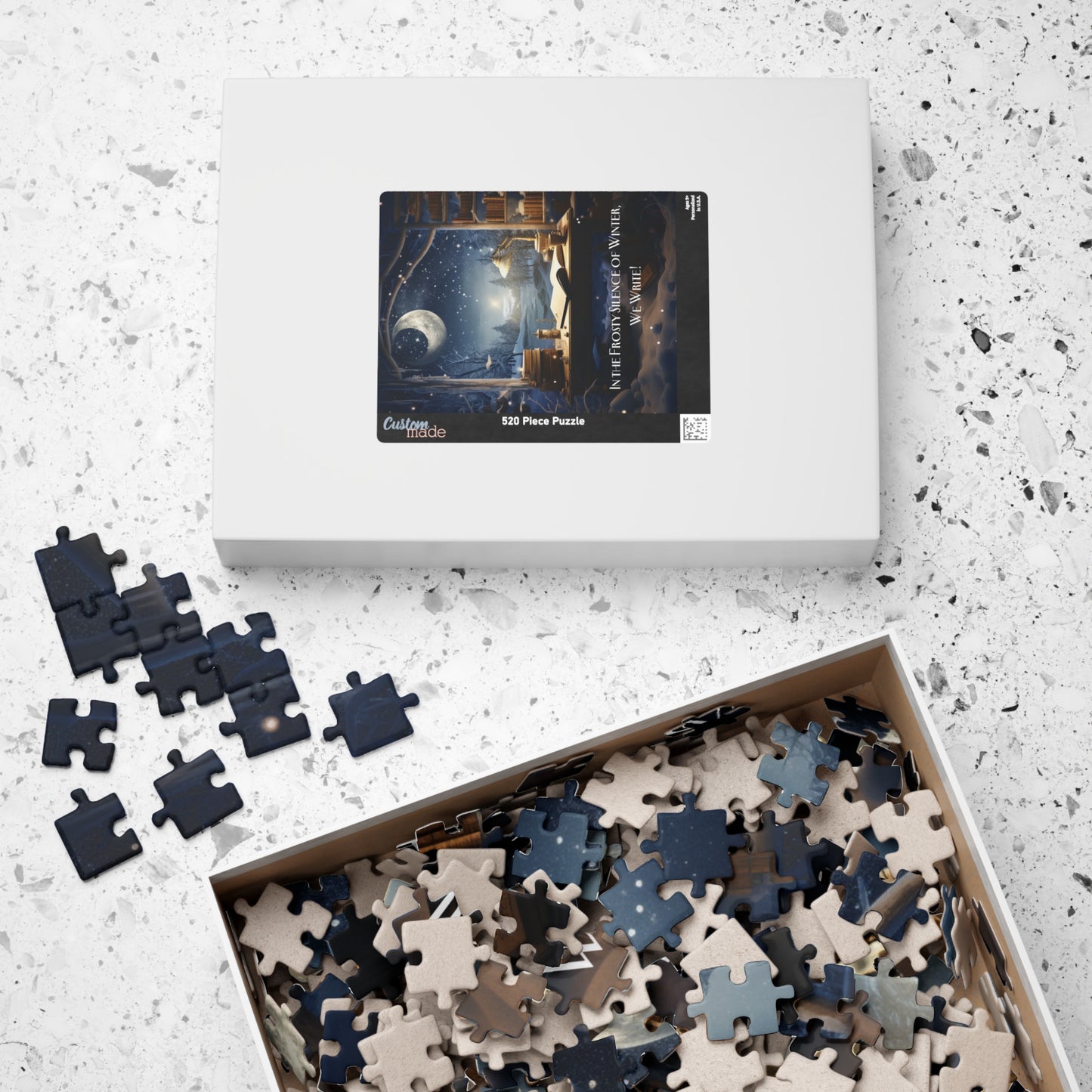 A Writer's Winter Haven - Puzzle (110, 252, 520, 1014-piece)