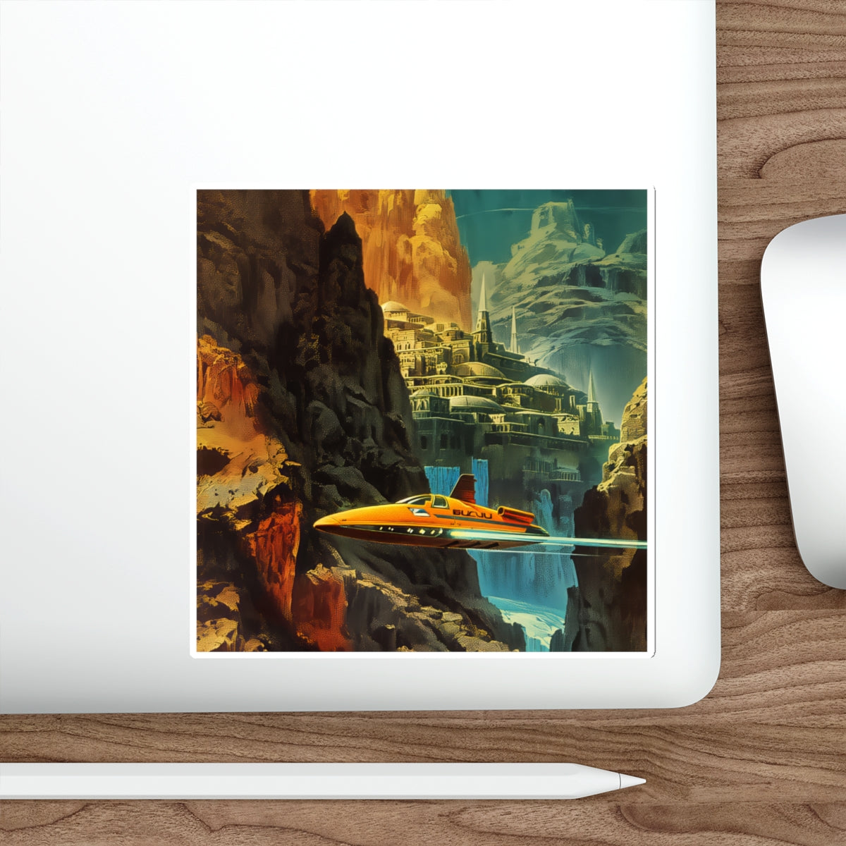 Die-Cut Stickers - Future World 2323
